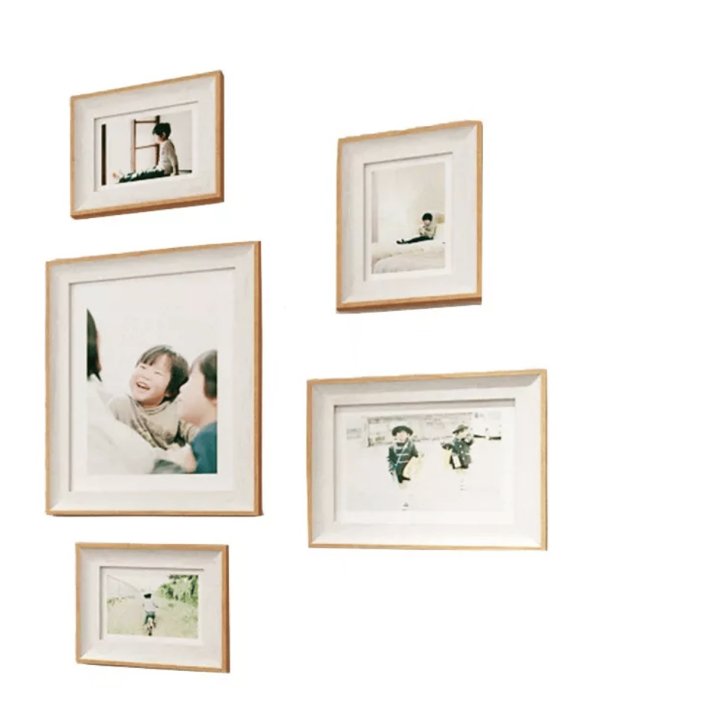 Set 13 Piezas Marcos Foto Decorativos Beige-2