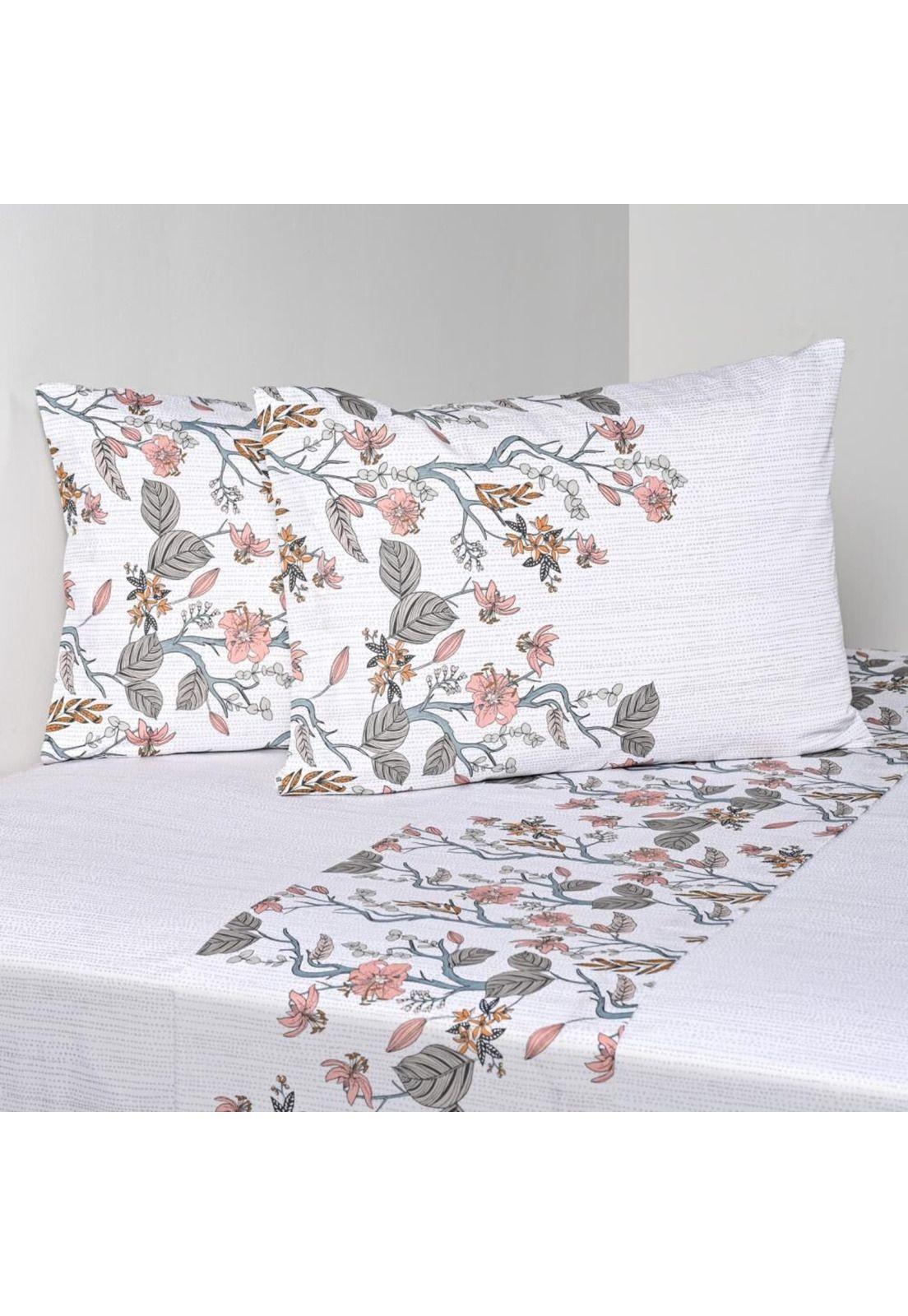 Juego Sábanas 2 Plazas Bluejay Cannon 200 Hilos-1