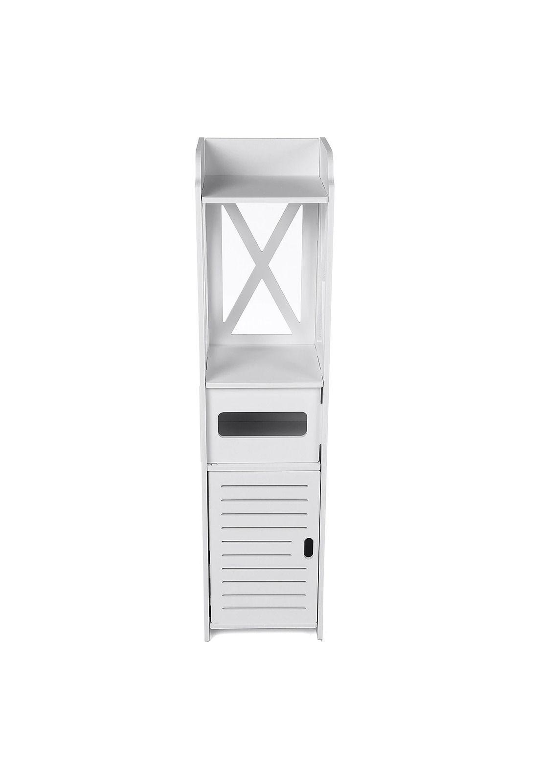 Estante Baño Organizador Multiuso 80x20x18 CM Blanco-2