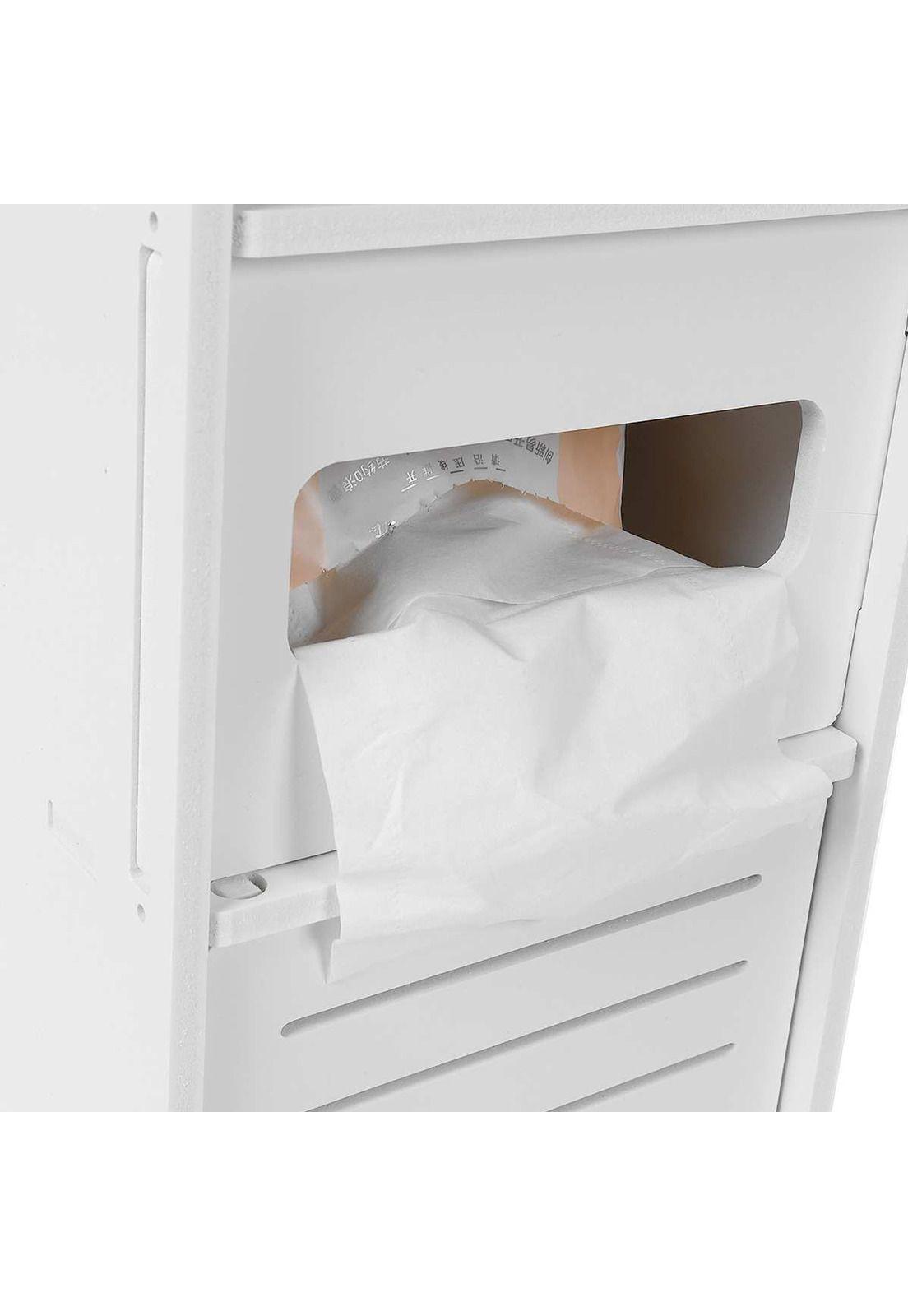 Estante Baño Organizador Multiuso 80x20x18 CM Blanco-4