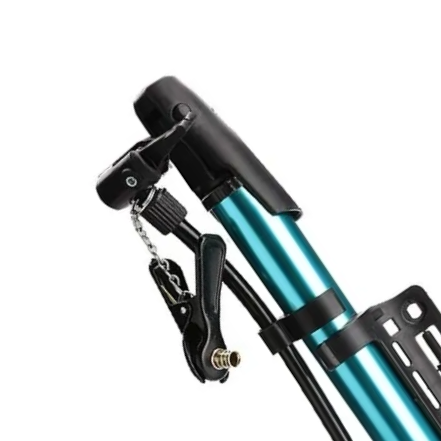 Bombin Alta Precion Bicicleta 36x8x3 CM Turquesa-2