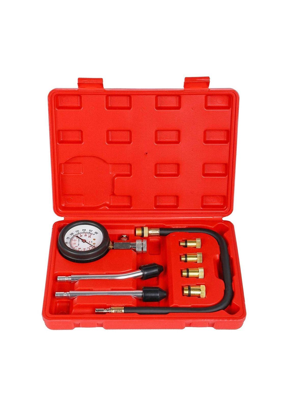 Medidor Compresión Auto Moto Cilindros Deluxe-0