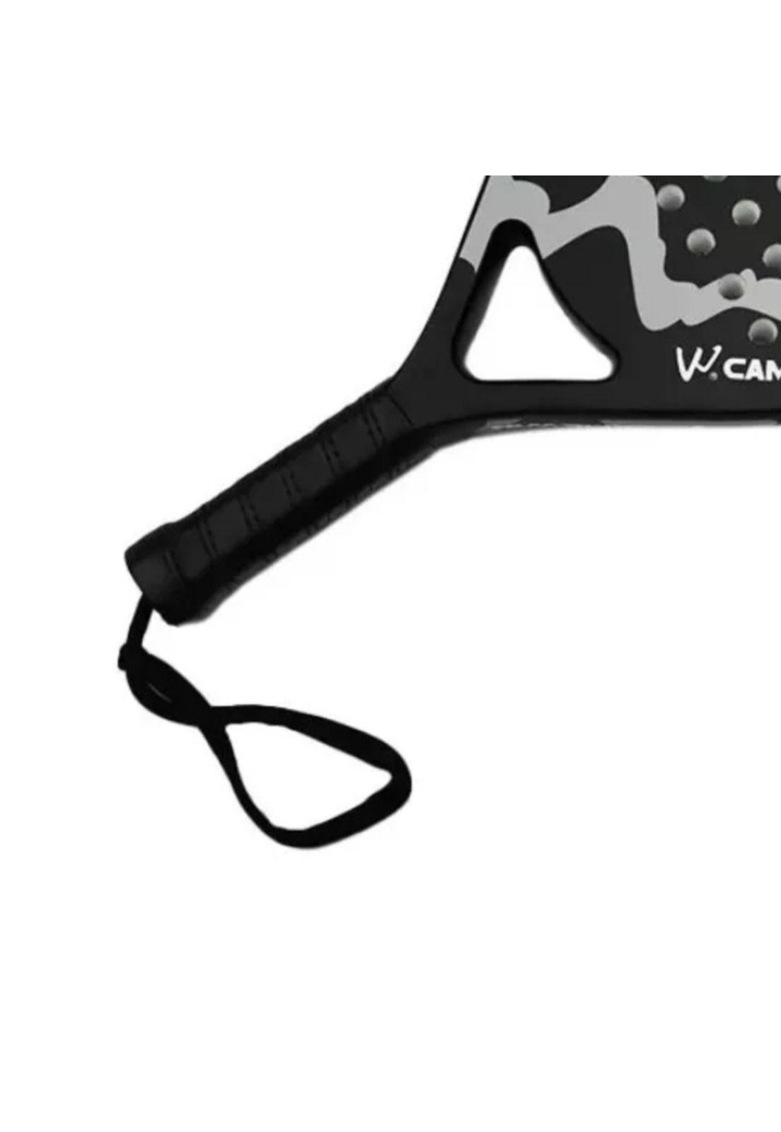 Pala Pádel Carbono Híbrido 38MM + Bolso Deporte Gris-3