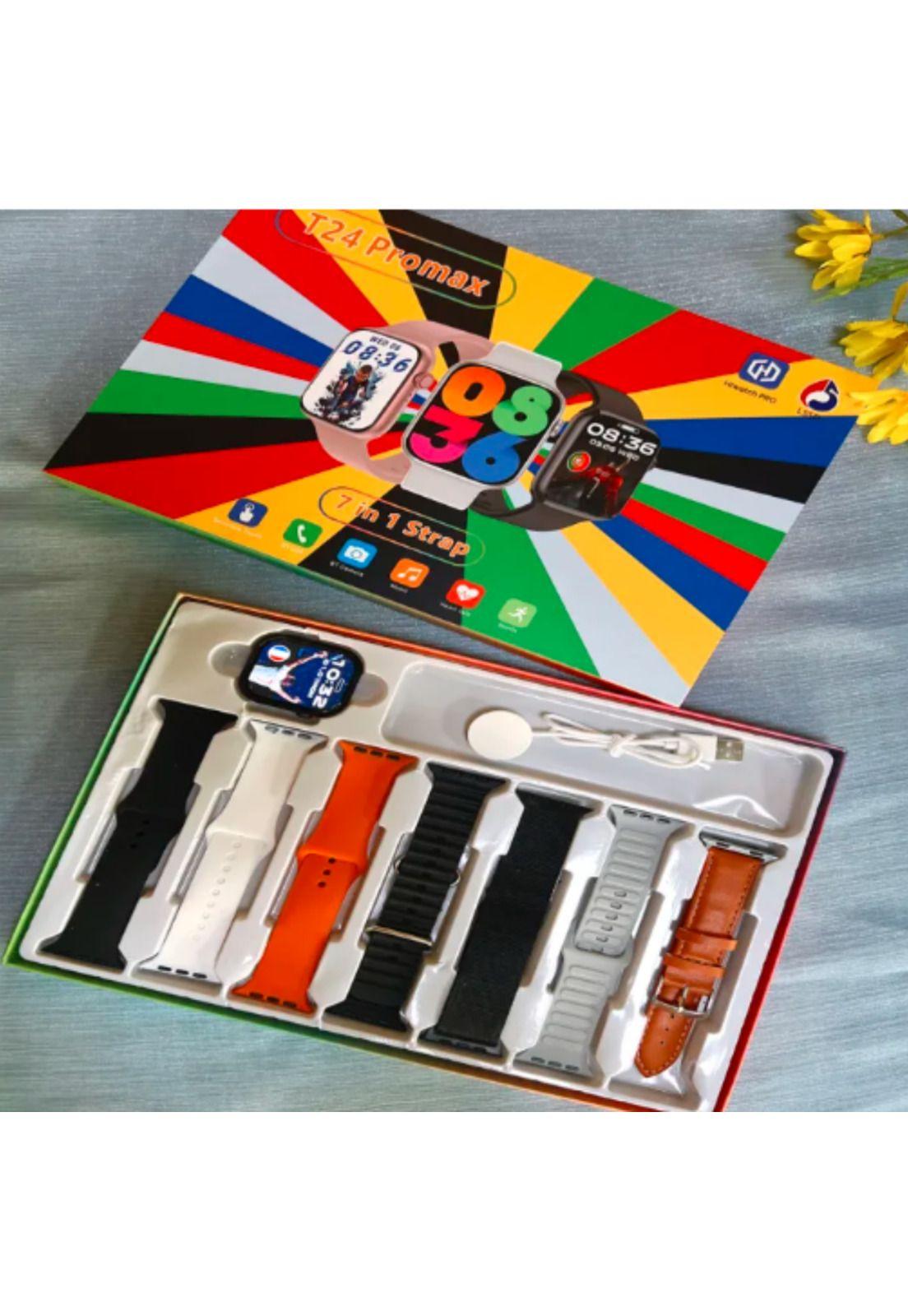 Reloj Smartwach Inteligente Pro Max 7 Correas-6