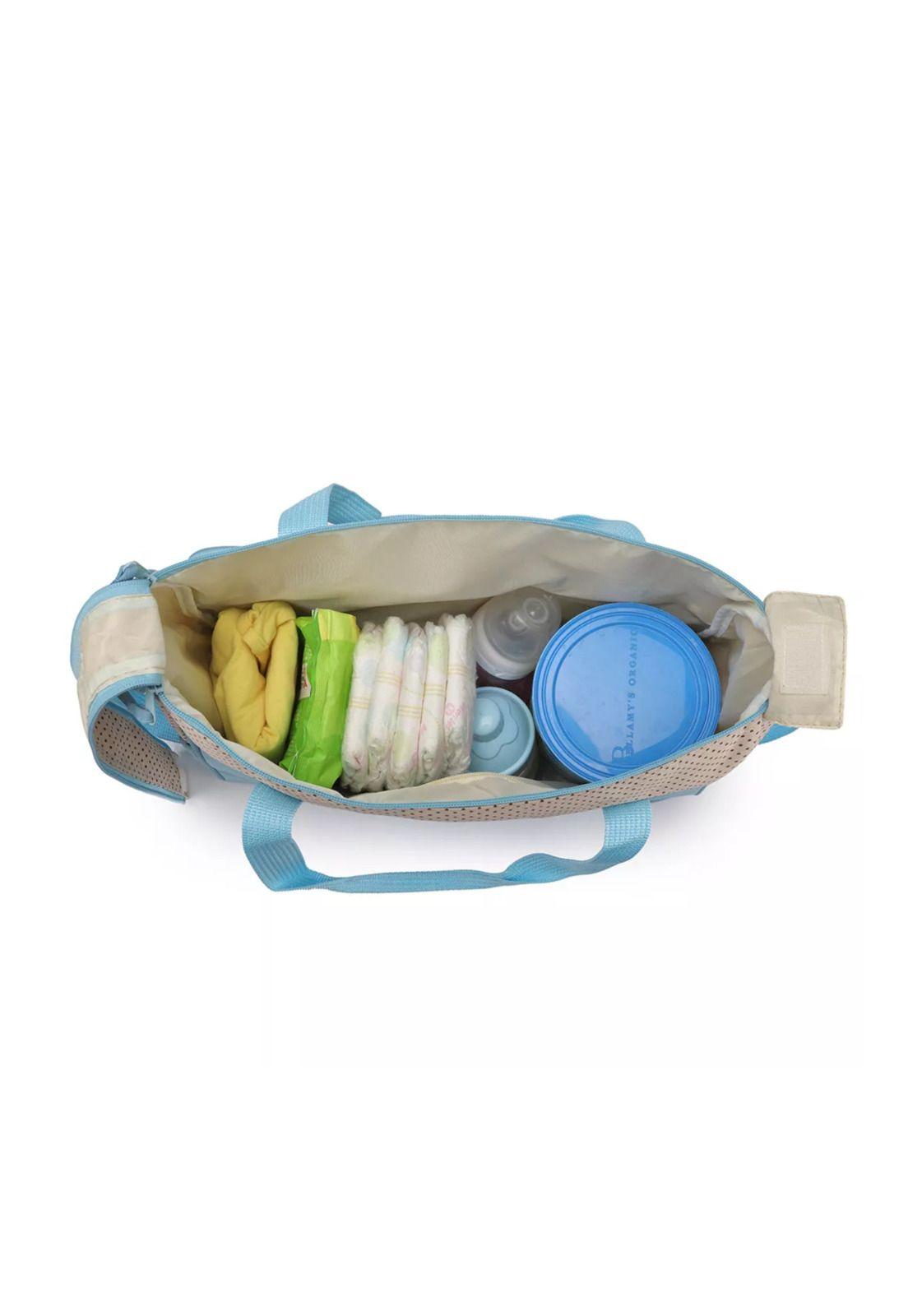 Bolso Maternal Cuidado Infantil Bebés PPM Azul-5