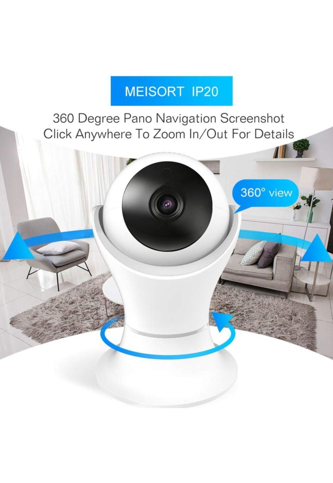 Cámara Seguridad WiFi Visión 360° 128 GB-4