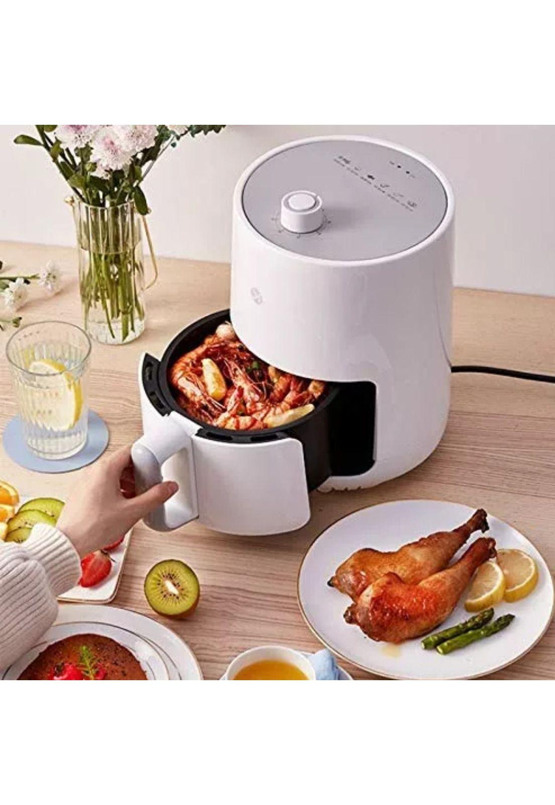 Freidora Aire 6.5 LT Air Fryer 1500 Watt Blanco-3