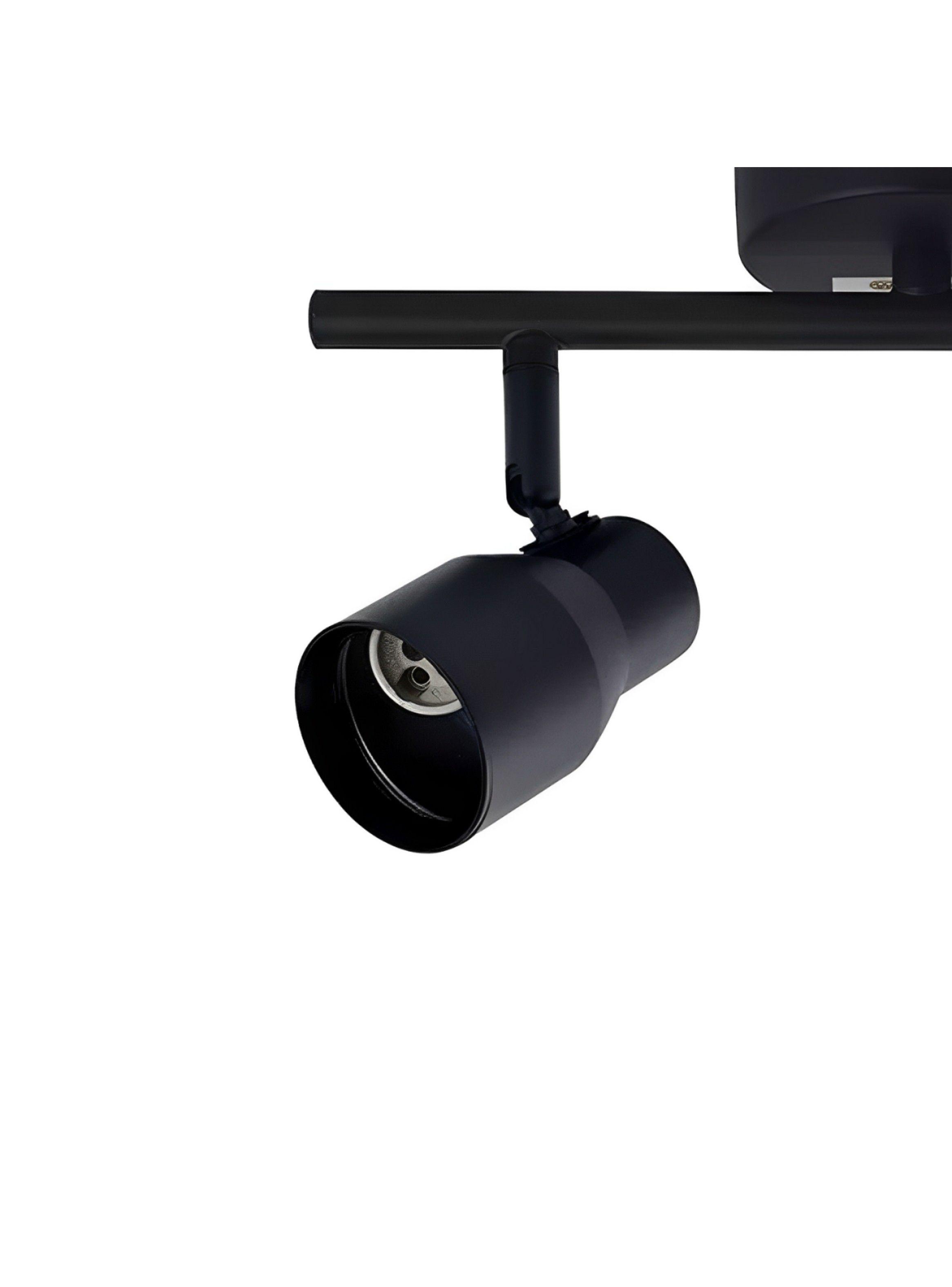 Lámpara Techo Doble Dirigible Porta Gu10 220V - 240V Negro-1