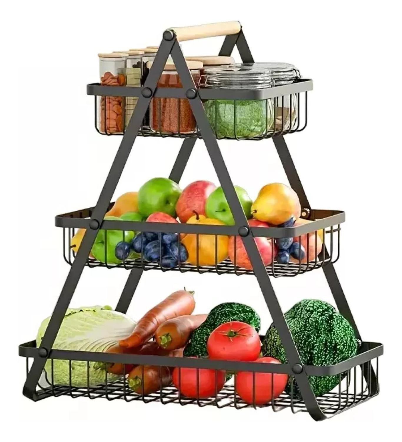 Estante Organizador Verduras Frutas Cocina Multiuso-2