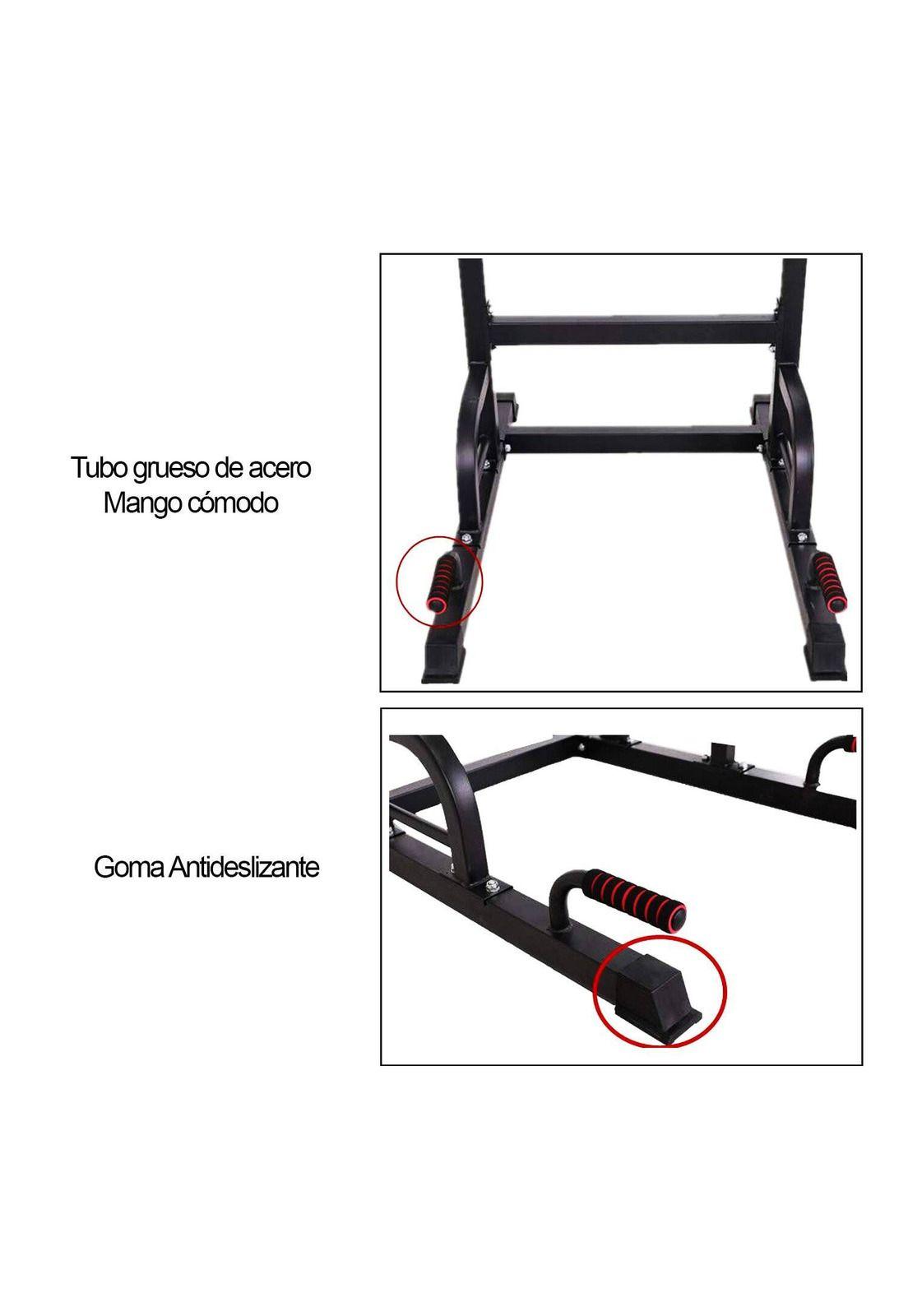 Barras Multifuncional Gimnasio Máquinas Abdominales 7 Niveles Altura-5