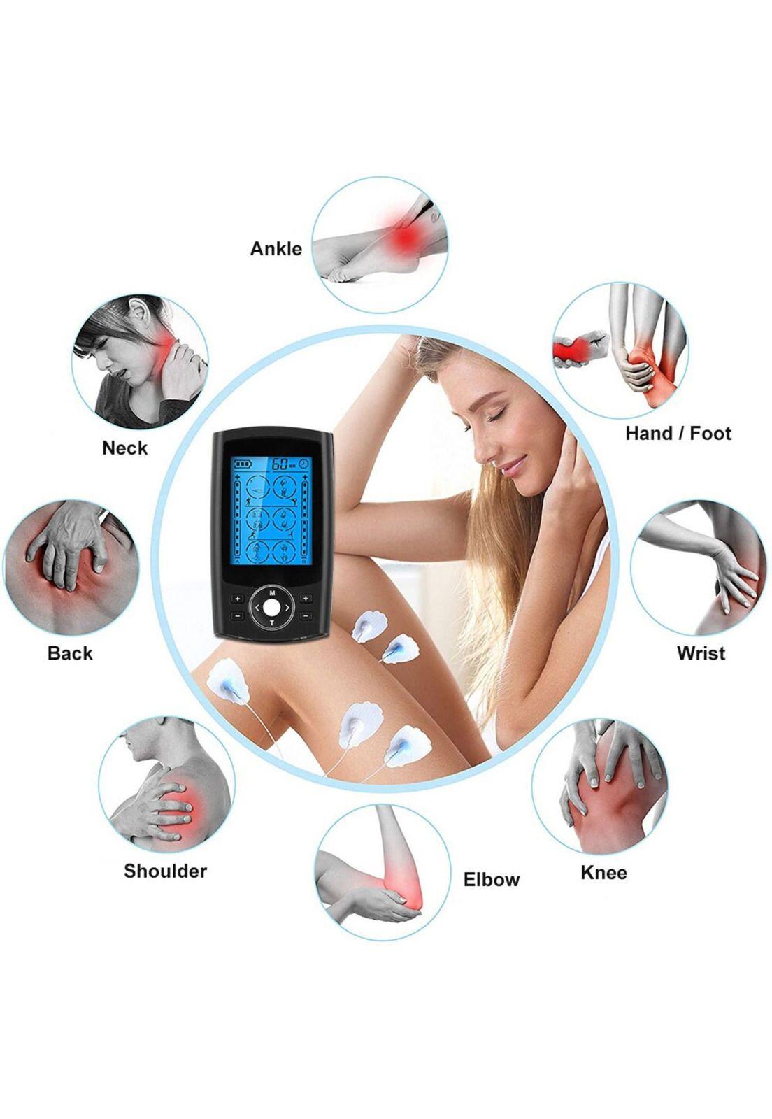 Estimulador Muscular Masajeador Tens Ems 24 Modos-3