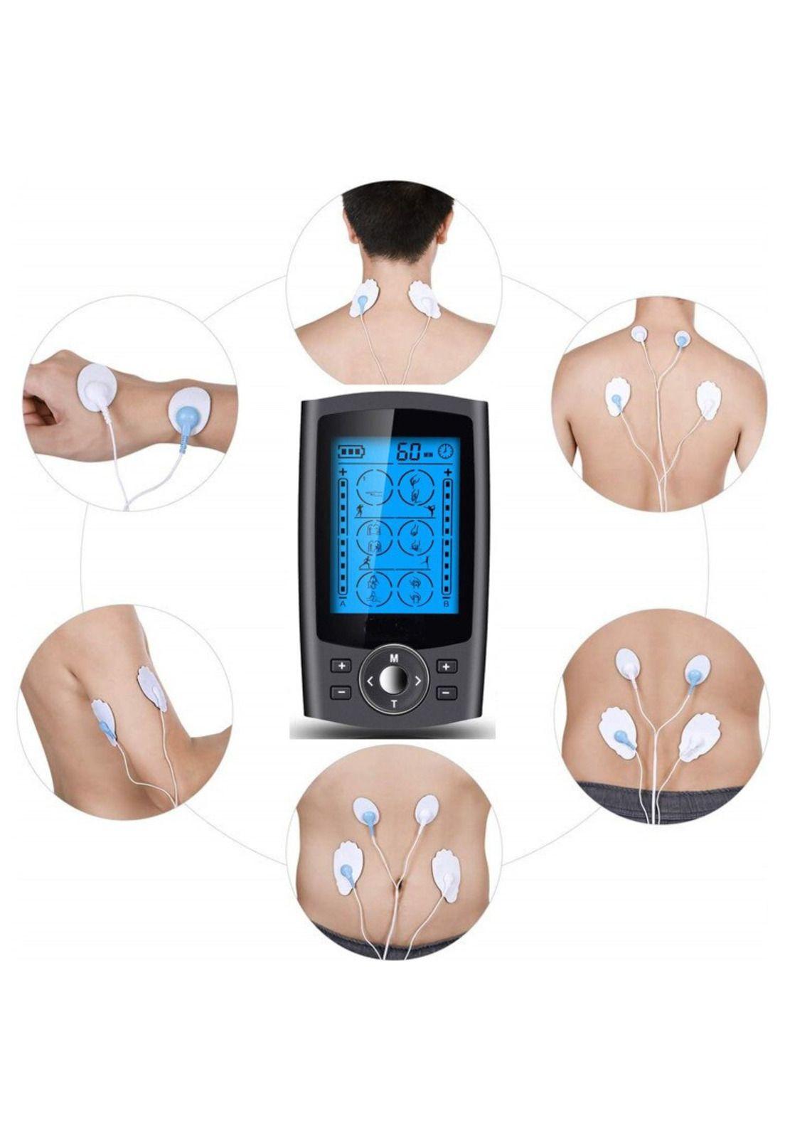 Estimulador Muscular Masajeador Tens Ems 24 Modos-7