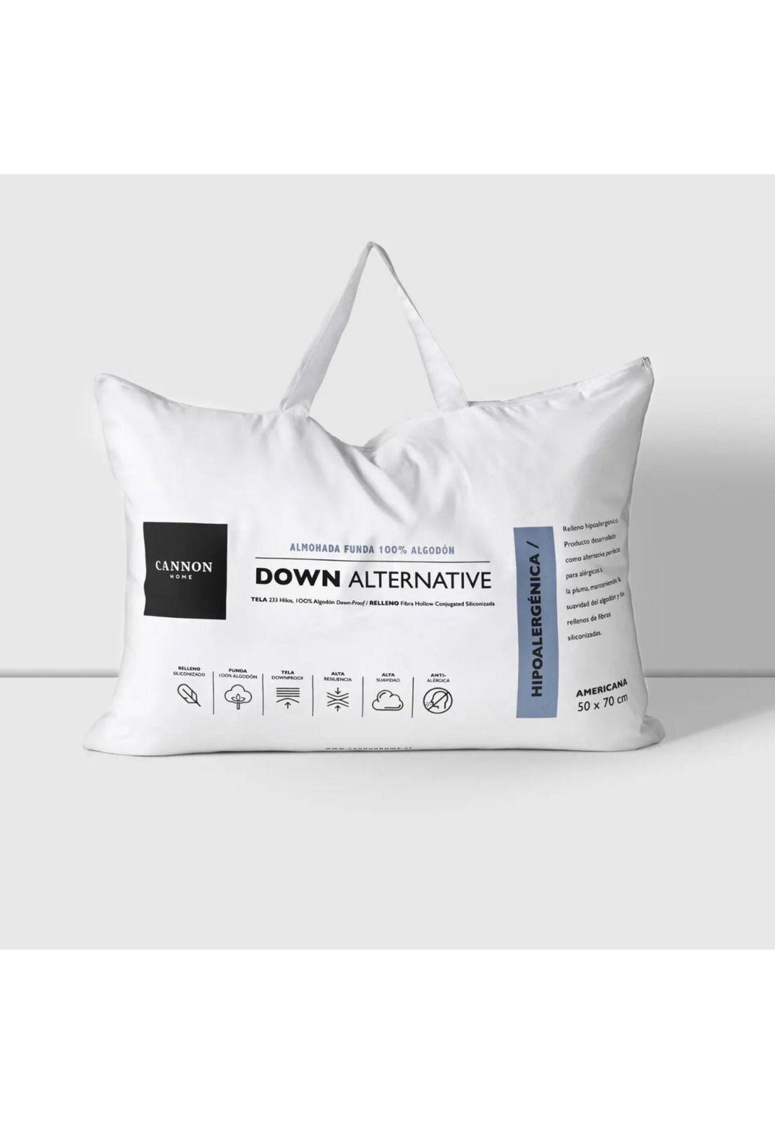 Pack 2 Almohadas Down Alternative Cannon King 50x90 CM-3