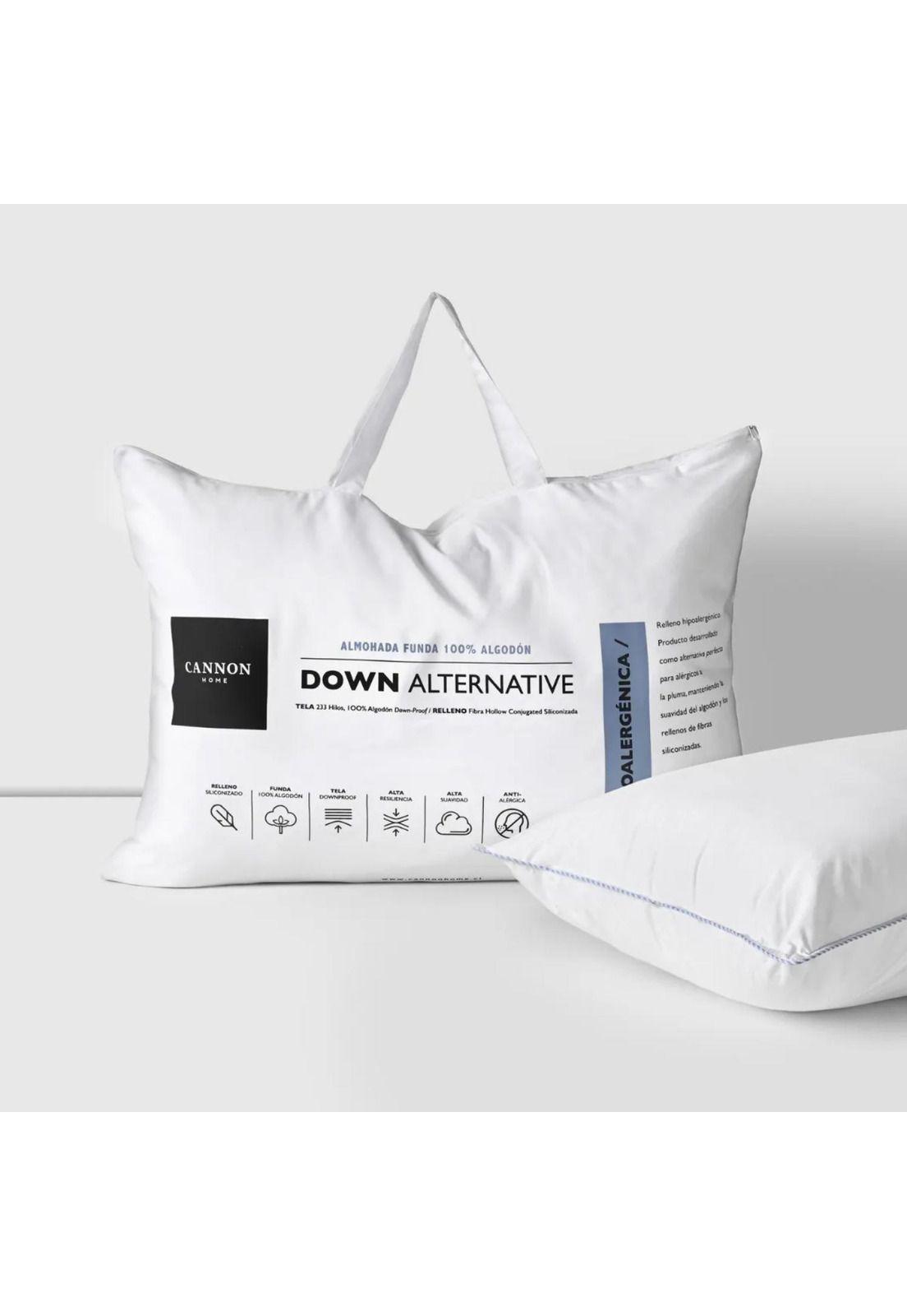 Pack 2 Almohadas Down Alternative Cannon King 50x90 CM-4