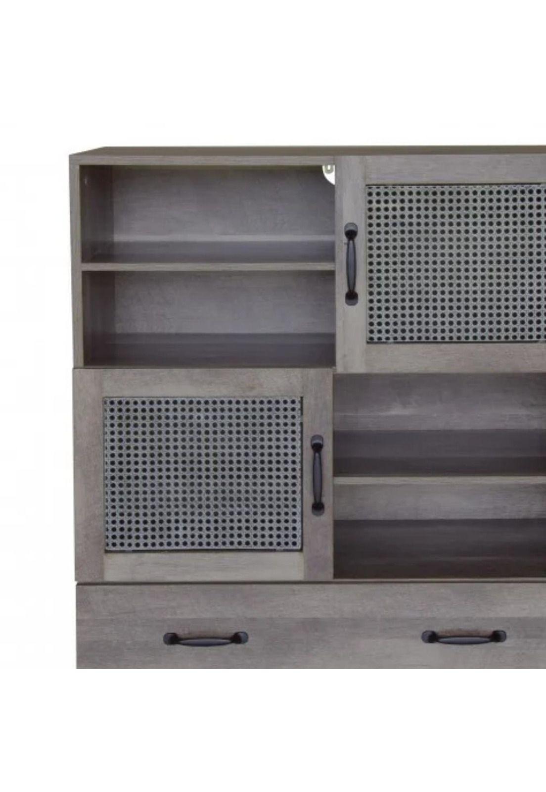 Mueble Hogar Living Furia Gris Deluxe-4