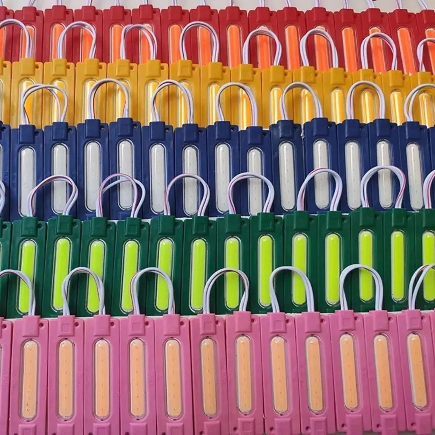 Tira Placa Luz Amarilla LED Adhesiva 3 MTS 1,5 Watt-2