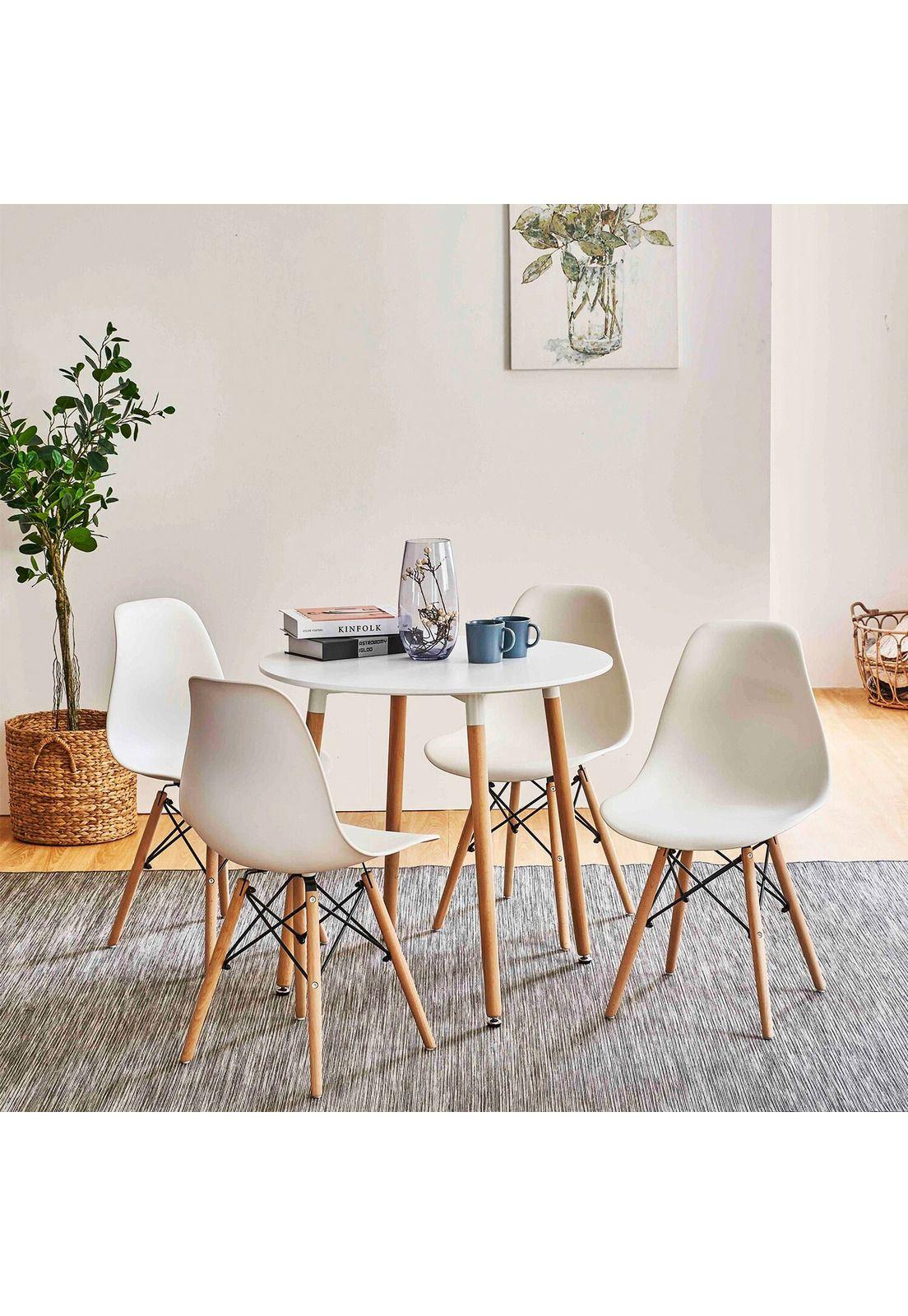 Silla Eames Hogar Comedor Blanco-4