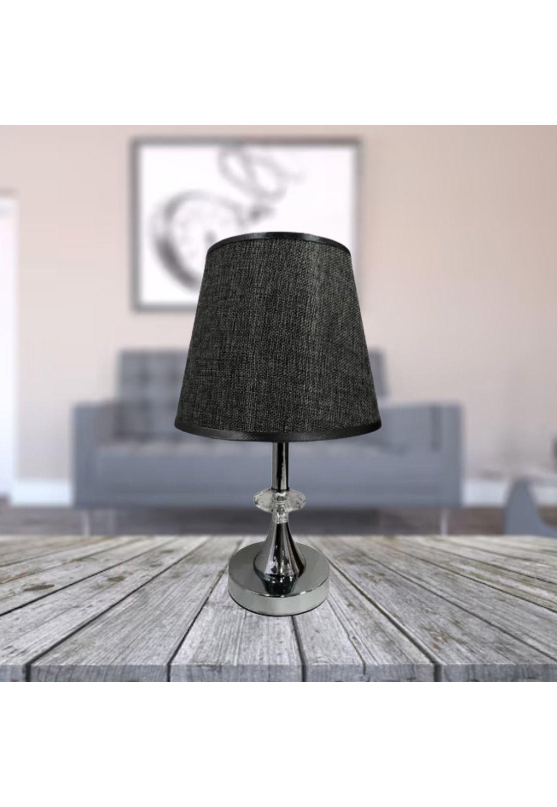Lámpara Mesa Metal Negro 11X5x23 CM-3