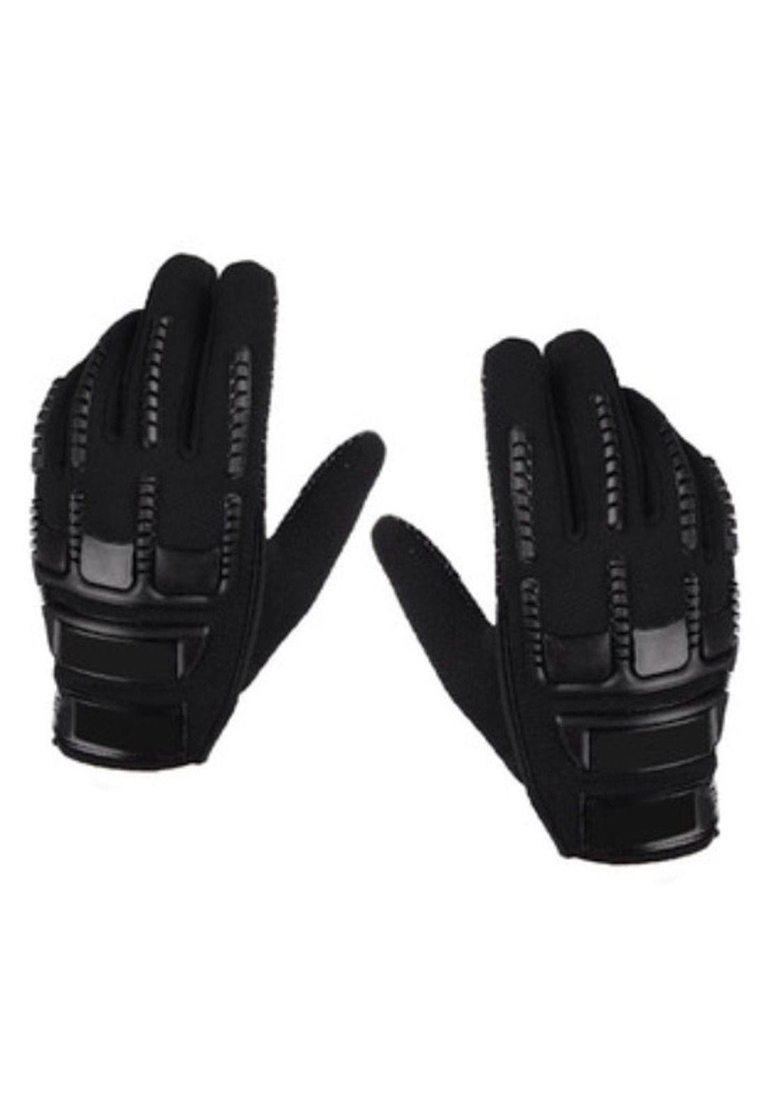 Guante Moto Bicicleta Táctico Negro 130 GR-2