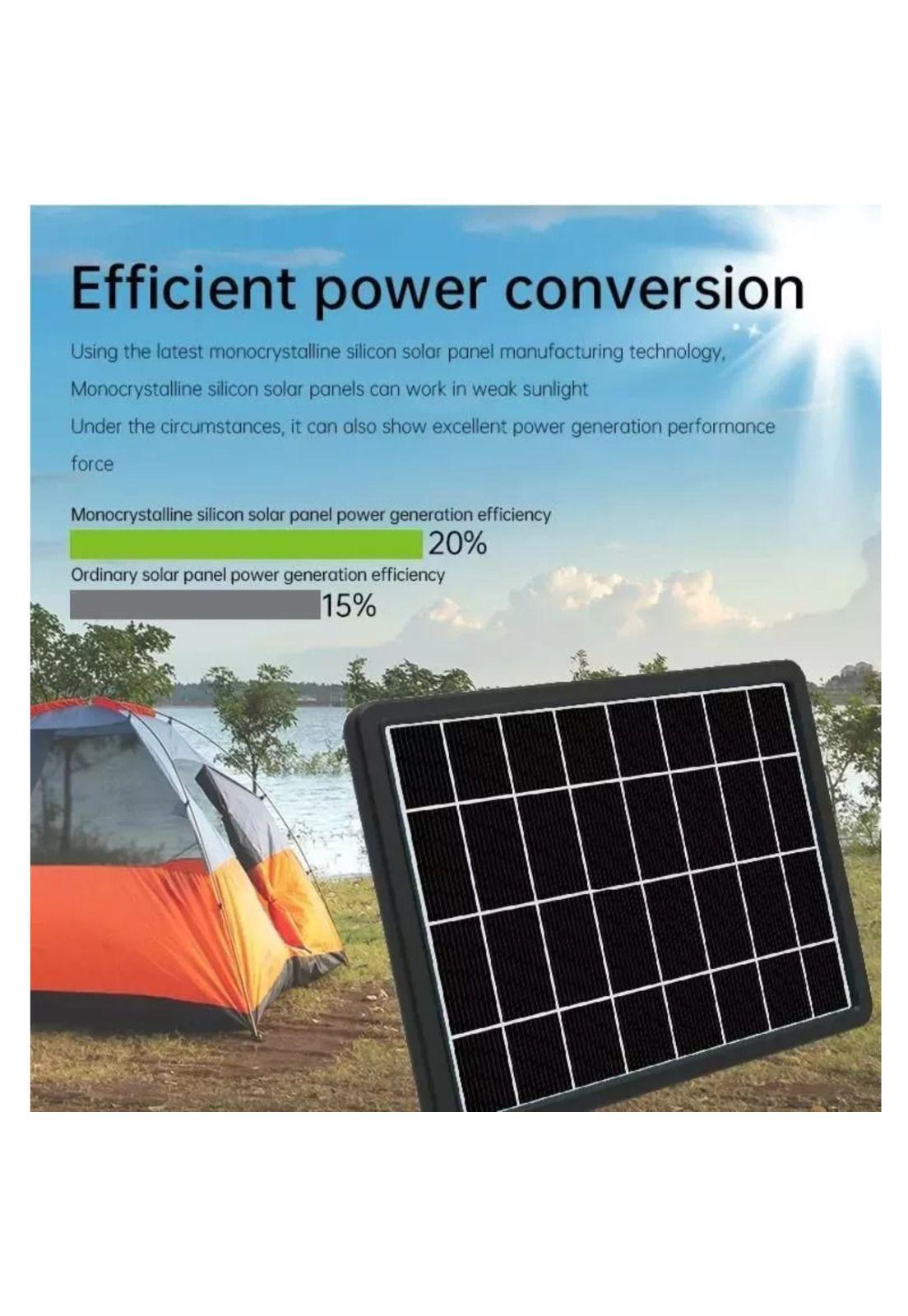 Panel Solar Cargador Emergencia Camping Energía 16V-4