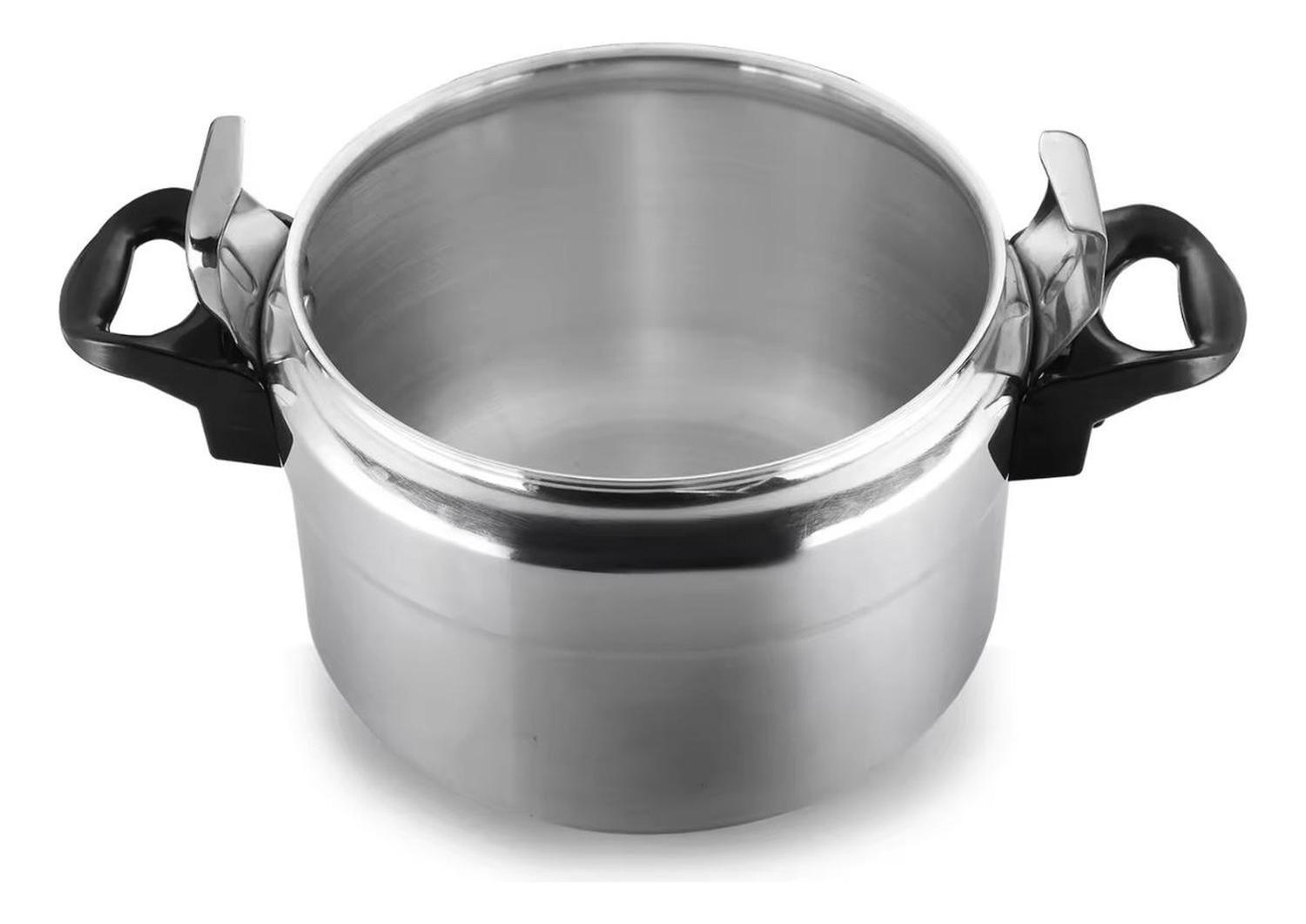 Olla Presión Aluminio DLX 3 LT Plateado-3