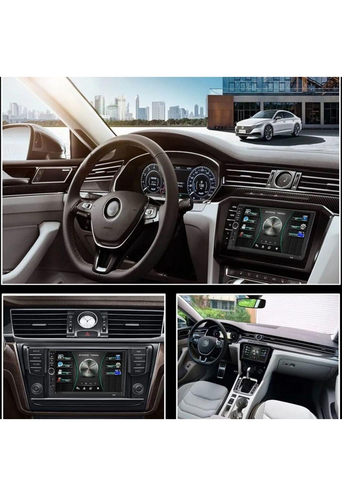 Radio Auto 2 Din Mirror Link Bt Pantalla Táctil Mp5-7