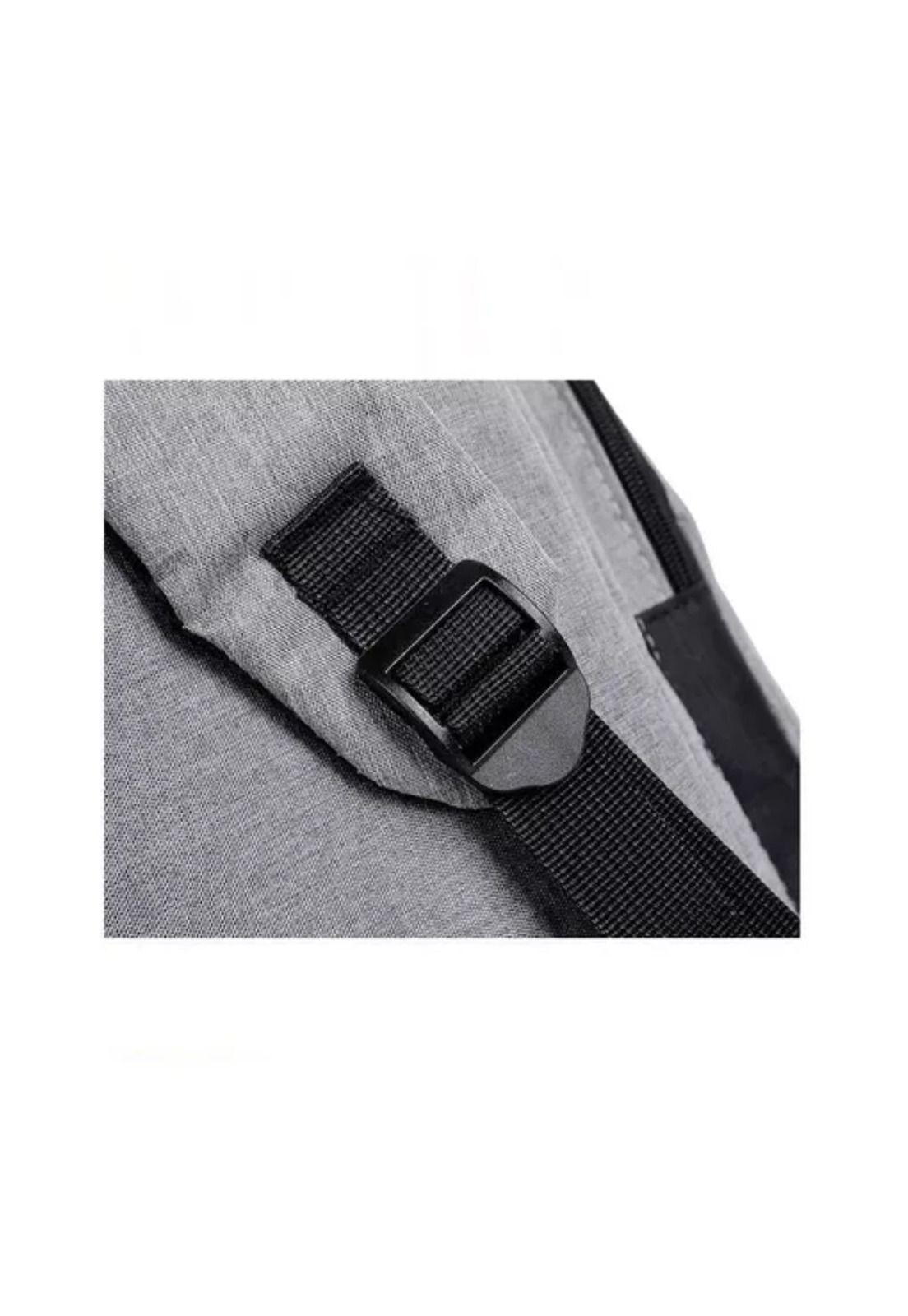Mochila Maleta Seguridad Antirrobo Impermeable20-40 L Gris-4