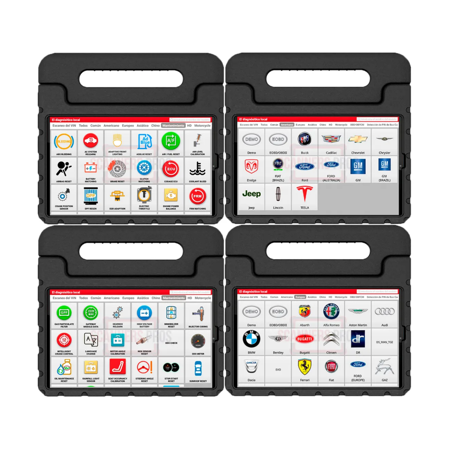 Scanner Automotriz Multimarca Automóvil 12v Dpf Full-3