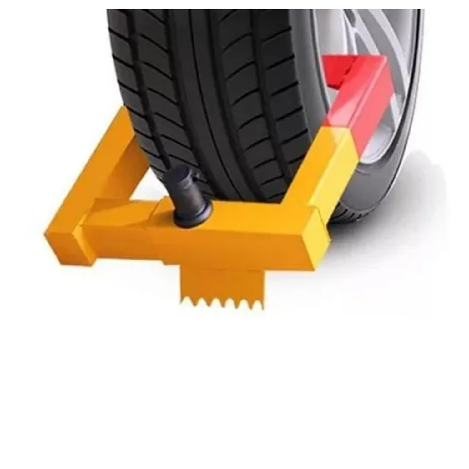 Bloqueo Rueda Protección Seguridad Auto Camioneta 40x40x2 CM-2