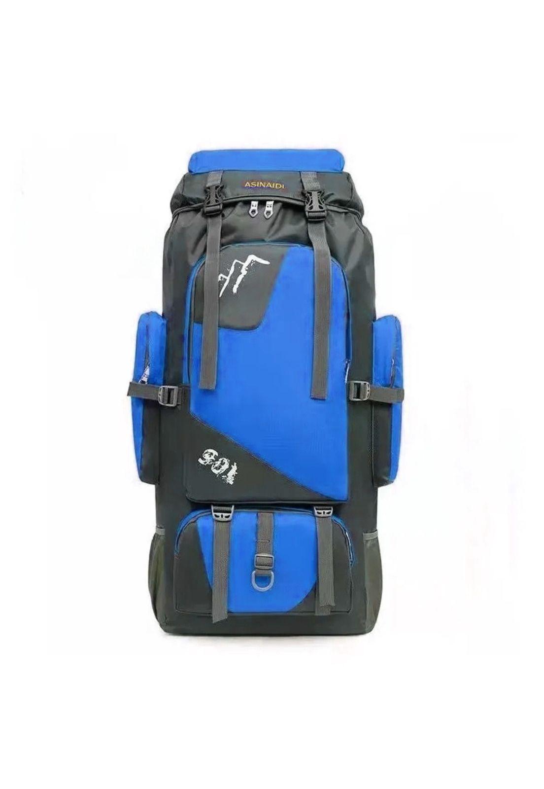 Mochila Camping Outdoor 90 LT Azul-0