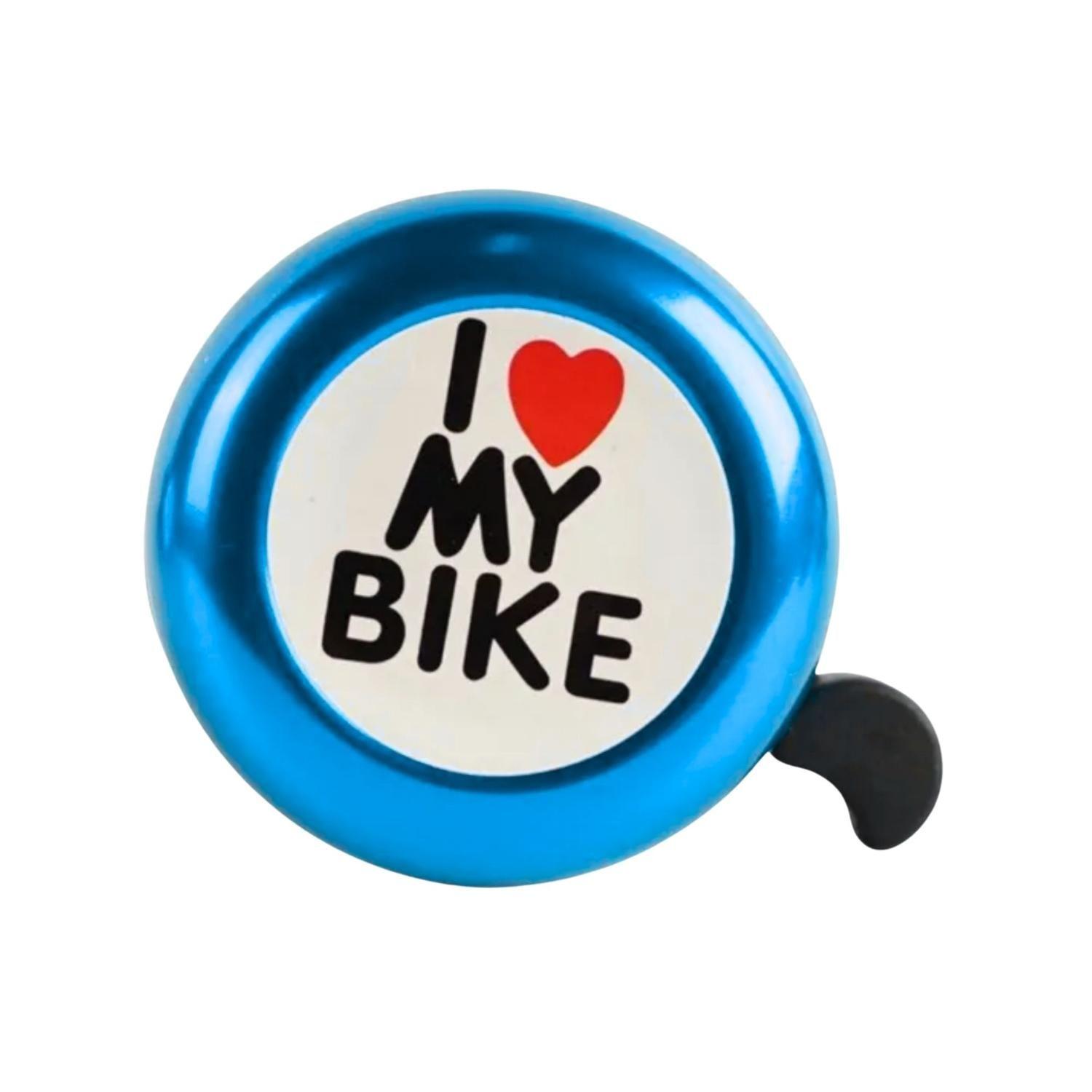 Campanilla Clasica Bicicleta Love My Bike Azul-2
