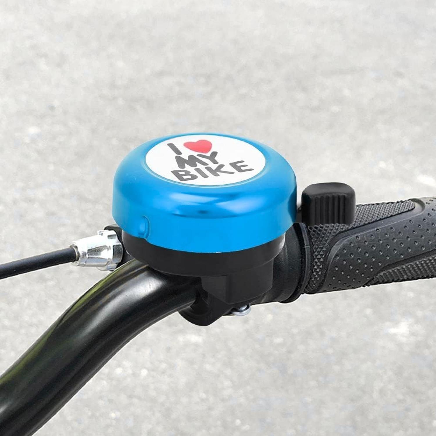 Campanilla Clasica Bicicleta Love My Bike Azul-4