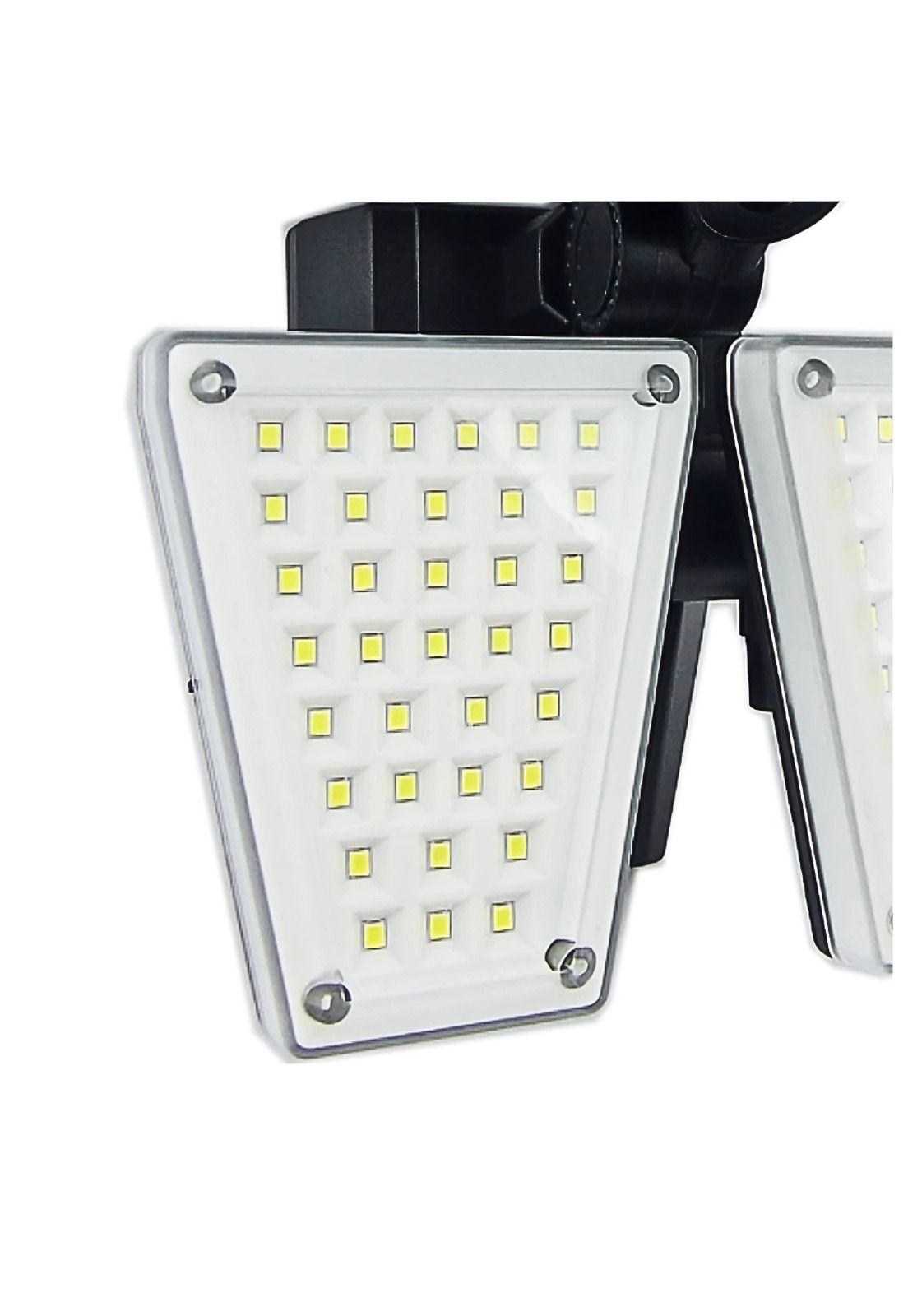 Proyector Solar LED Doble Mini 60 Watt Articulado PVC Sensor-2