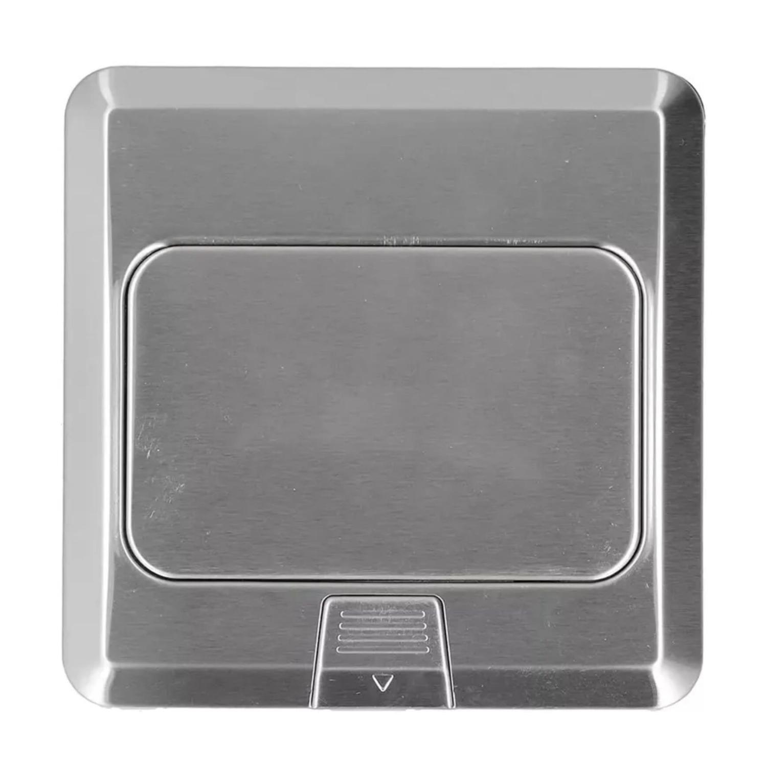 Kit Caja Tomacorriente Piso Pop Up Metálica 3,6 Watt-3