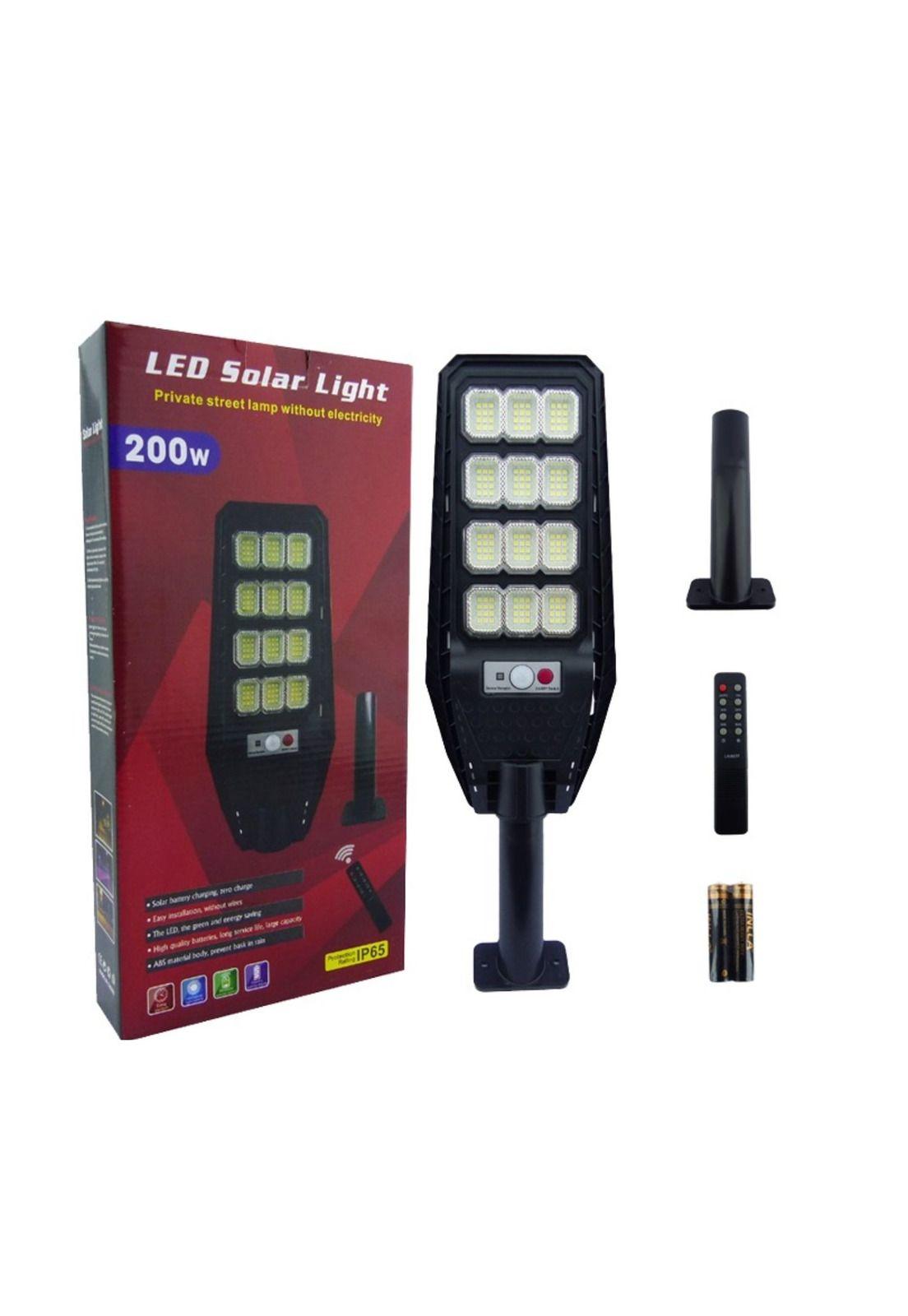 Foco Solar 144 LED 12 Placas 200 Watt-2