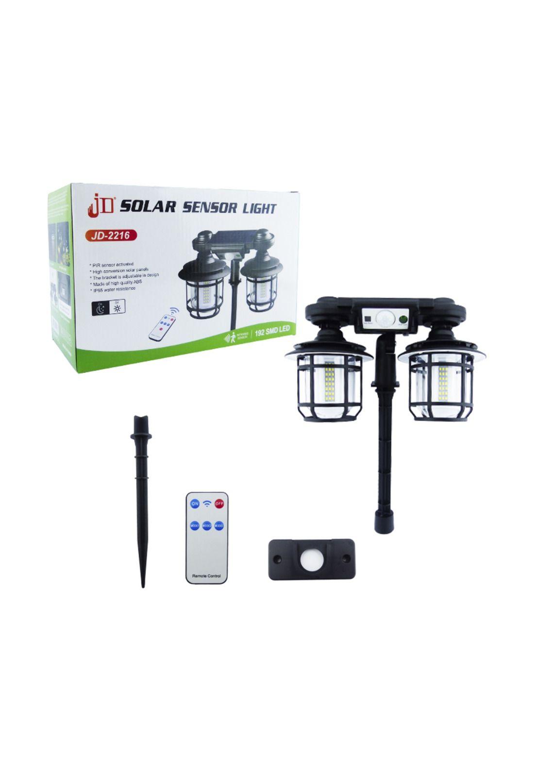 Farol Solar Doble 192 LED 26X17X12 CM-3