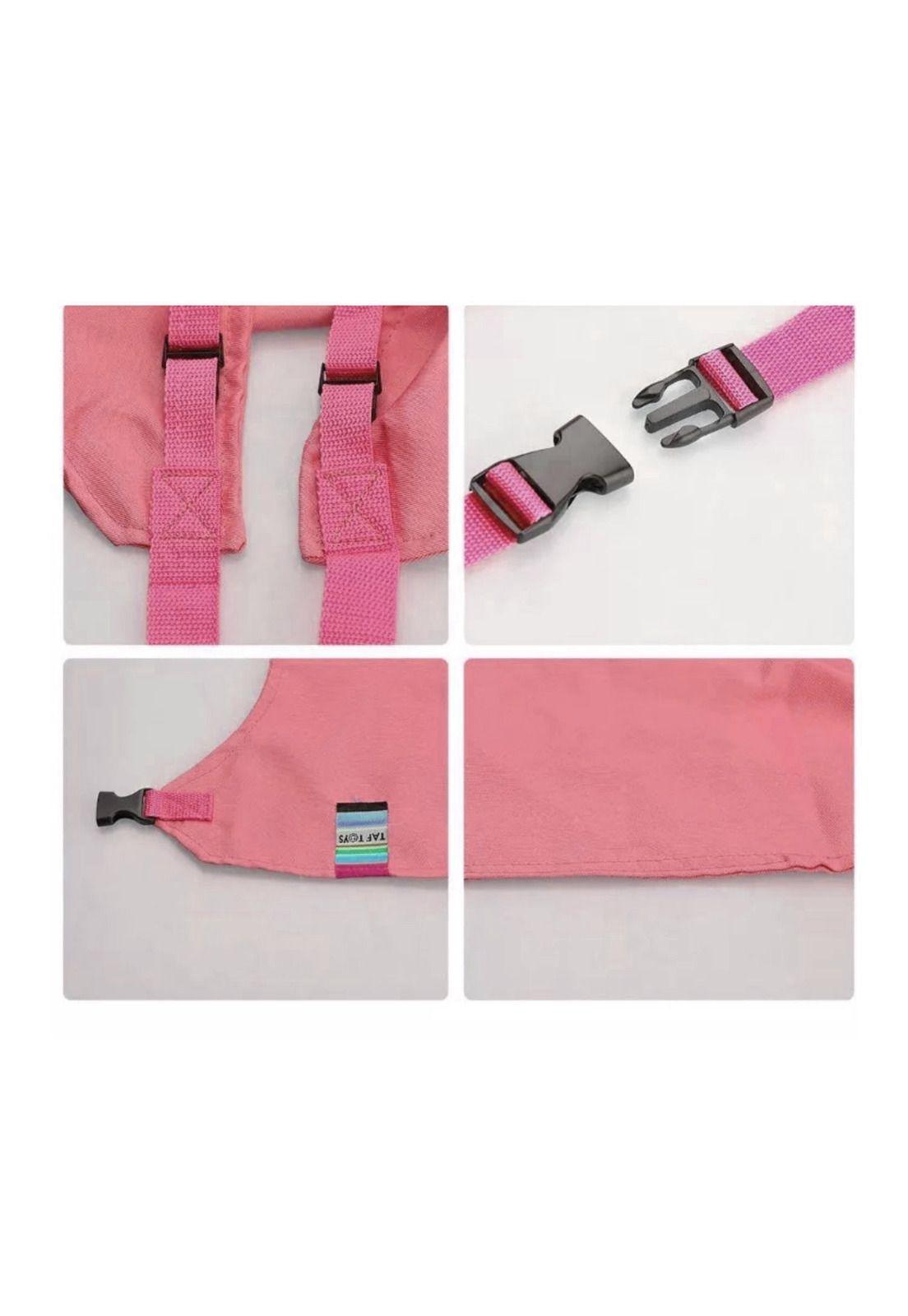 Sujetador Arnés Infantil Bebe Silla Portátil Rosada-2