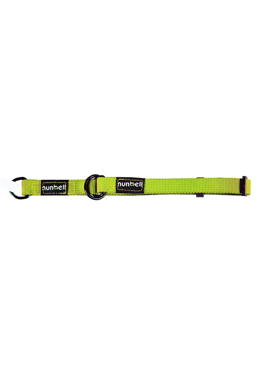 Collar Gato y Perro Resistente y Ajustable Verde-2