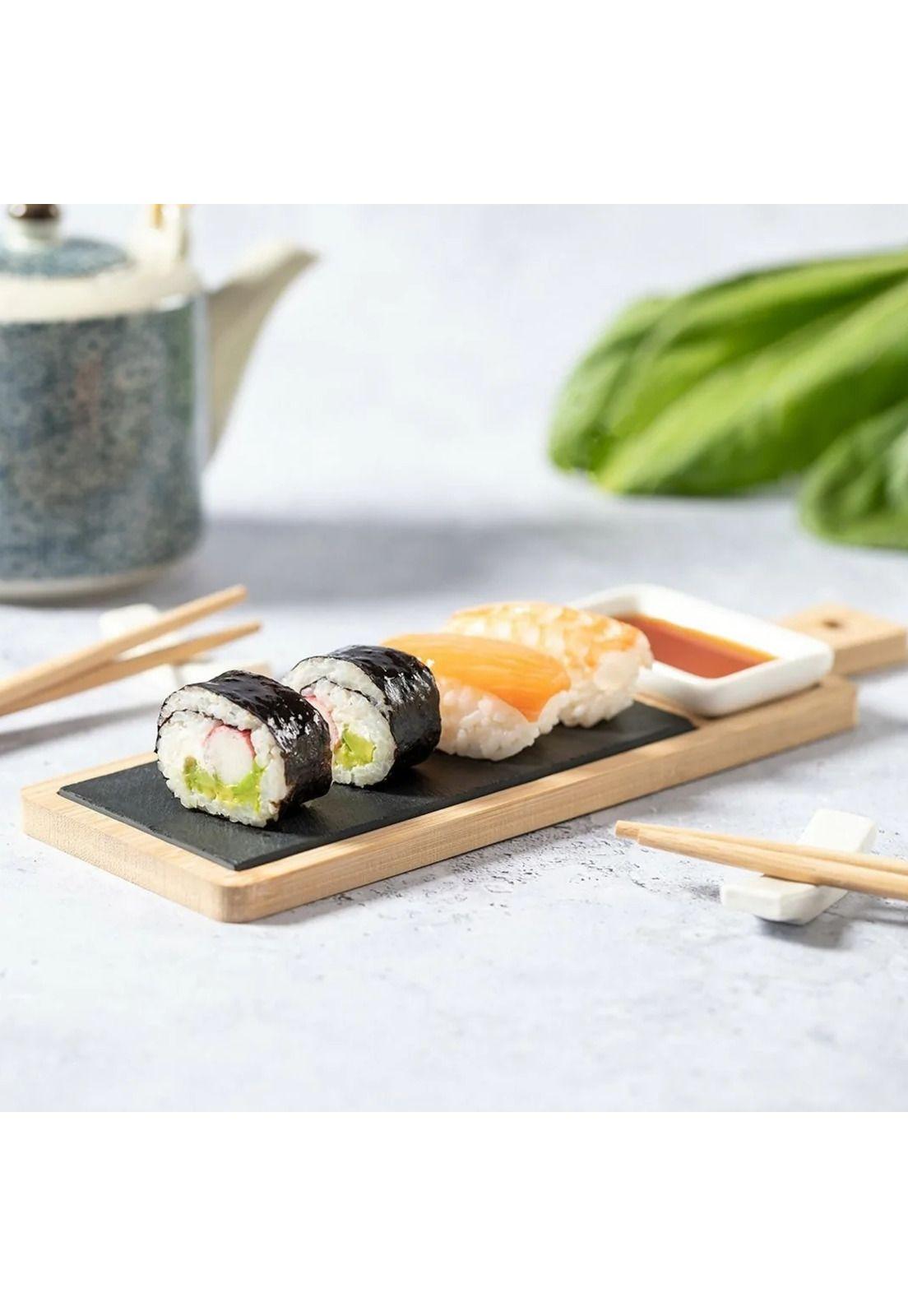 Set Sushi Premium 6 Piezas Bambú Gunkan-3