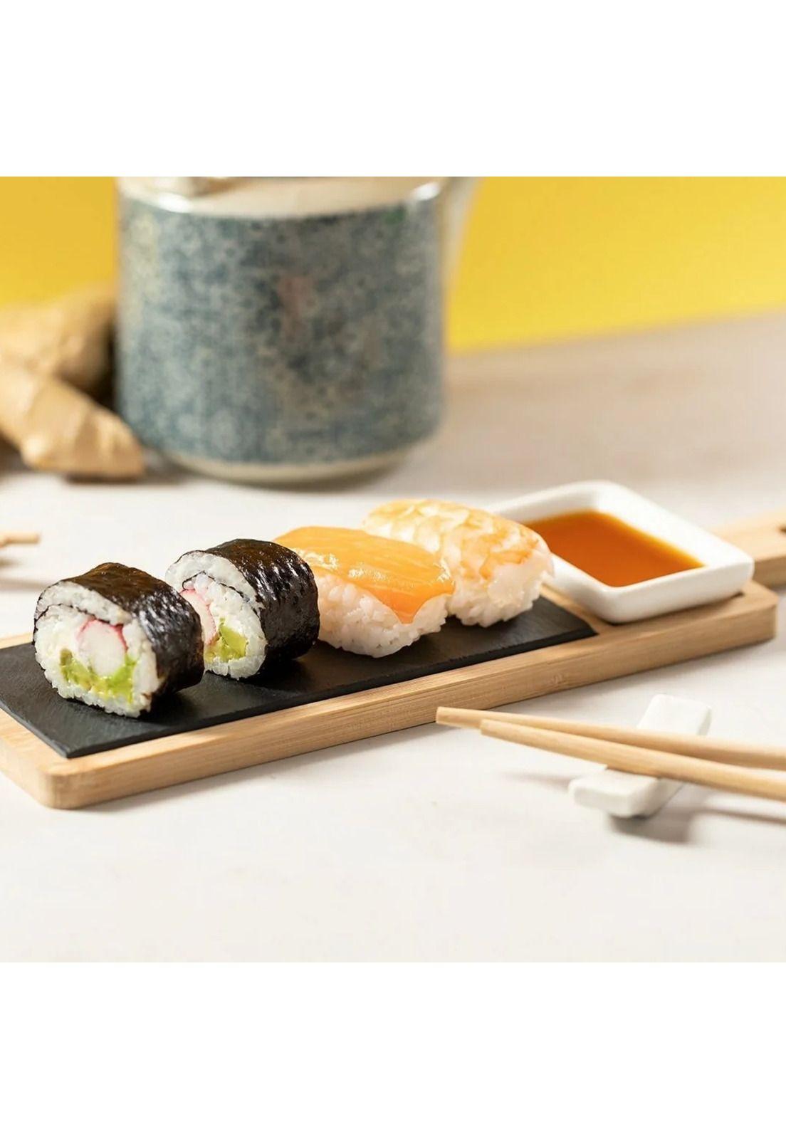 Set Sushi Premium 6 Piezas Bambú Gunkan-4