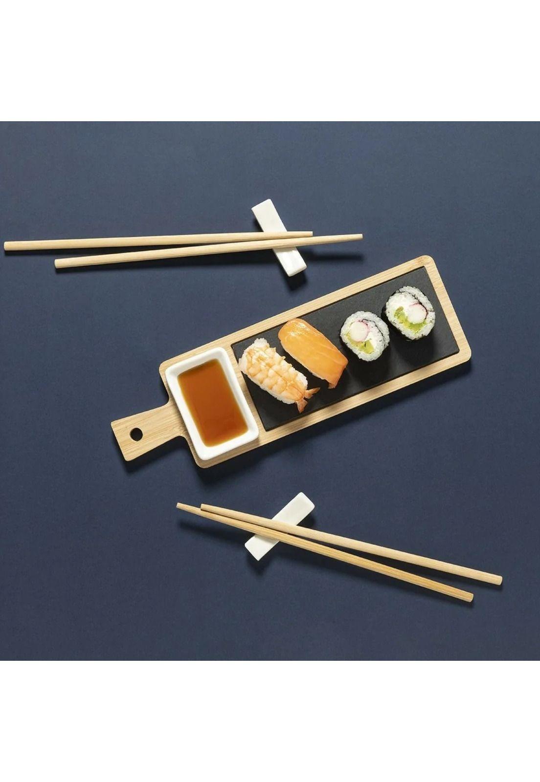 Set Sushi Premium 6 Piezas Bambú Gunkan-5