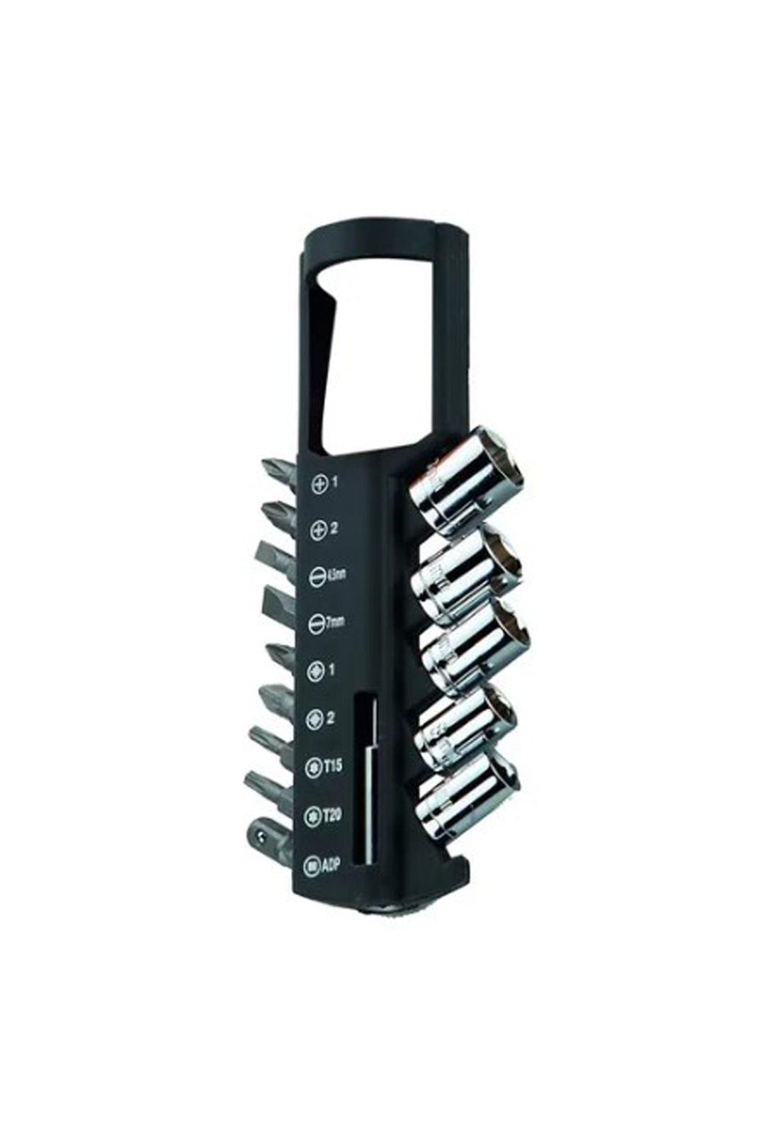 Kit Desatornilladores Adaptador Portátil 15 Piezas-2