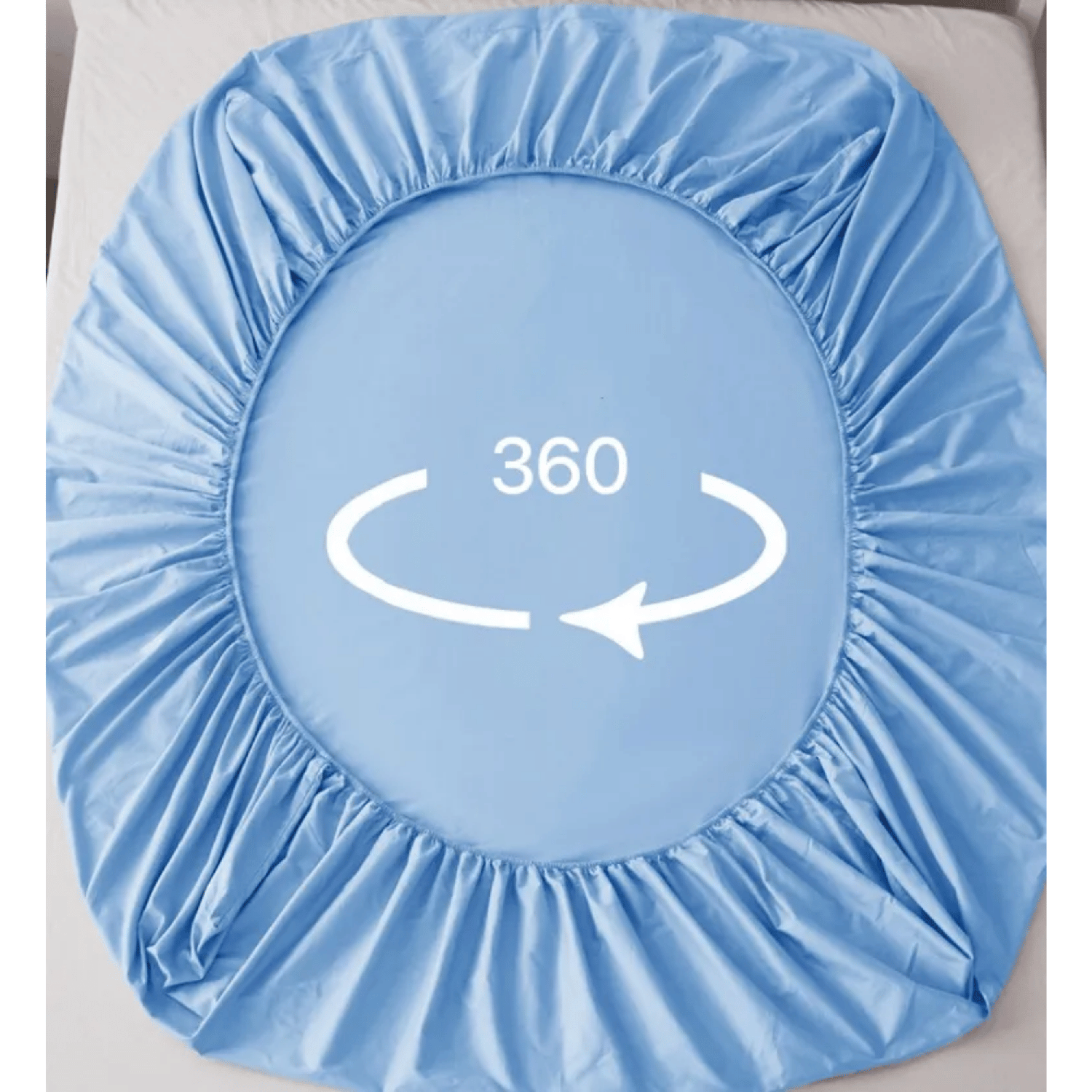 Sabanas 2 Plazas Poli Algodón 200 Hilos Burdeo-4