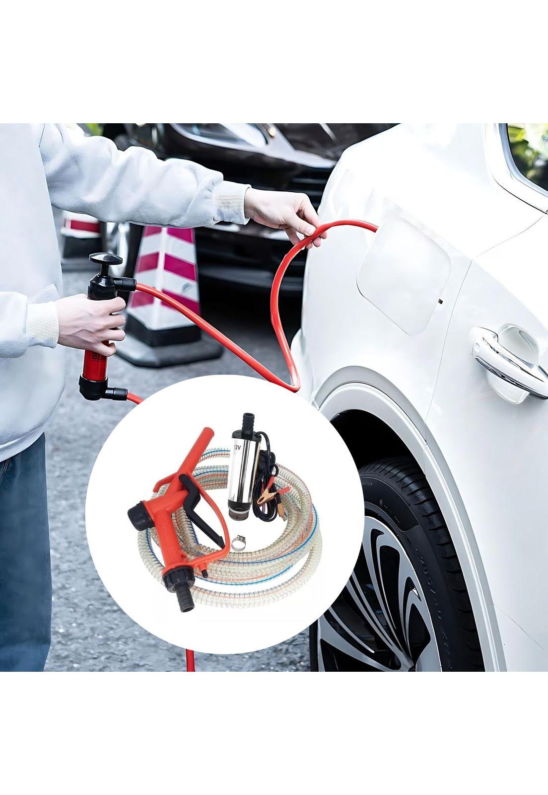 Kit Bomba Trasvasije Diesel Agua Bencina Combustible 12 V-4