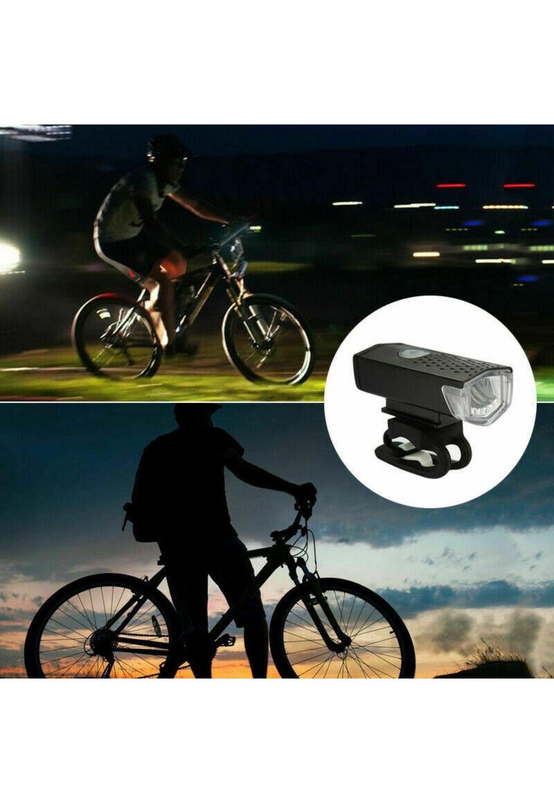 Kit Luces LED Delantera Trasera Bicicleta Recargable-5