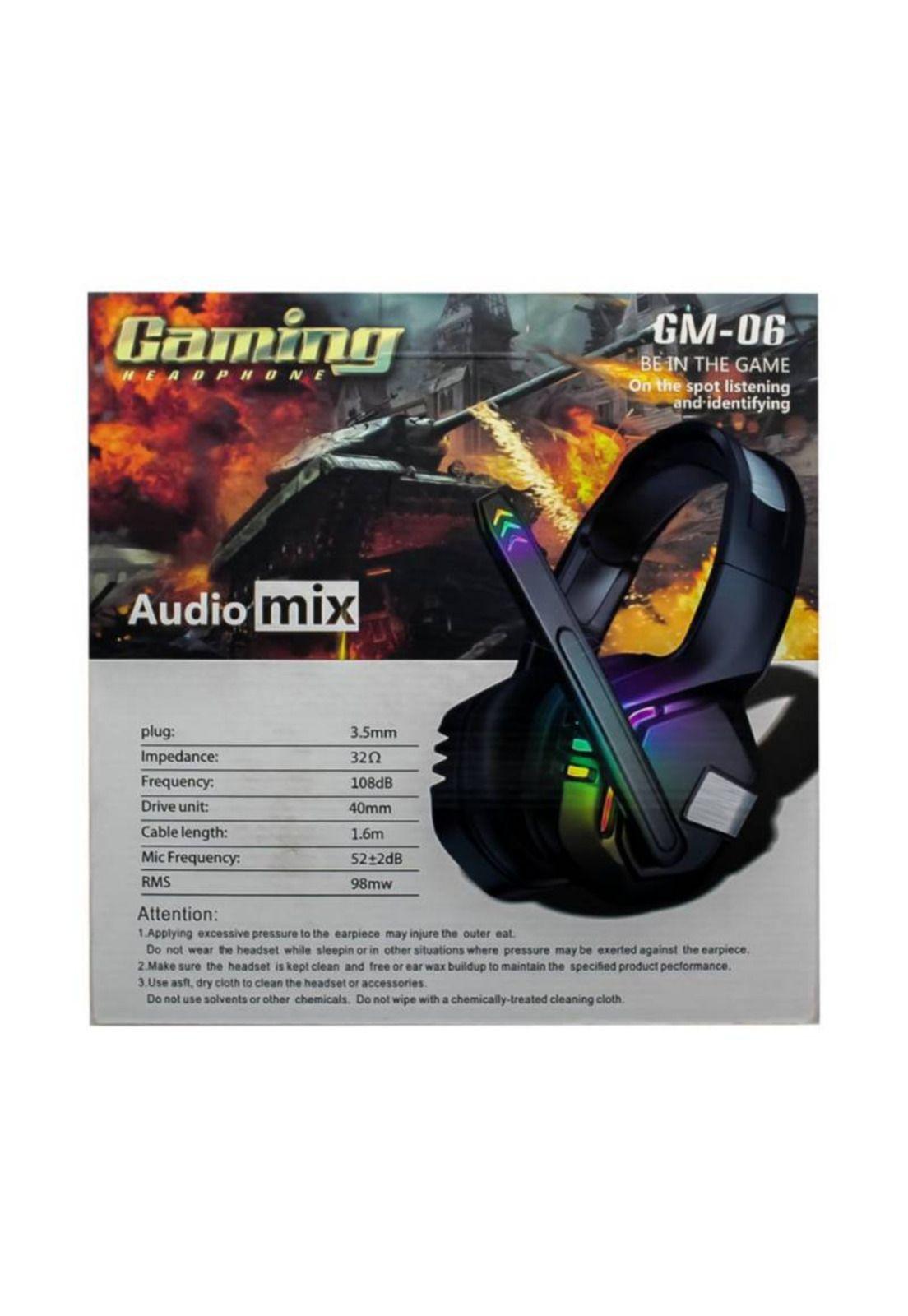 Audífono Gamer micrófono Sound HD-4