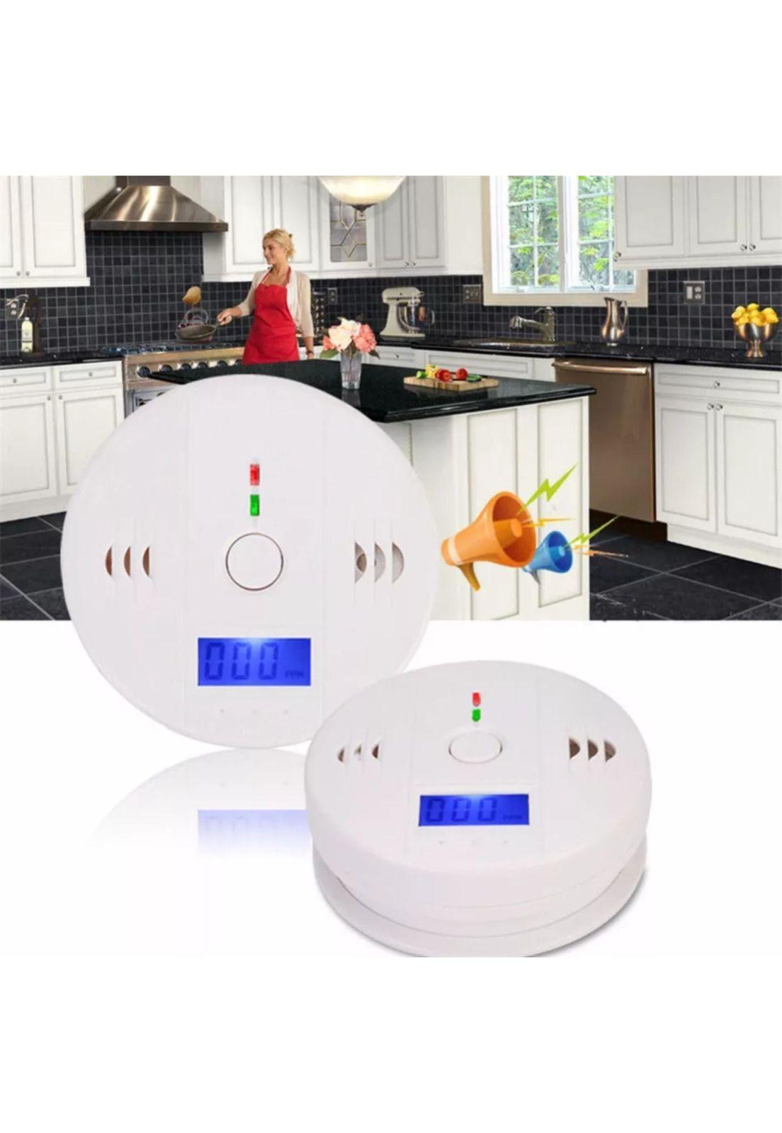 Alarma Detector Monóxido Carbono Autónomo Digital-4