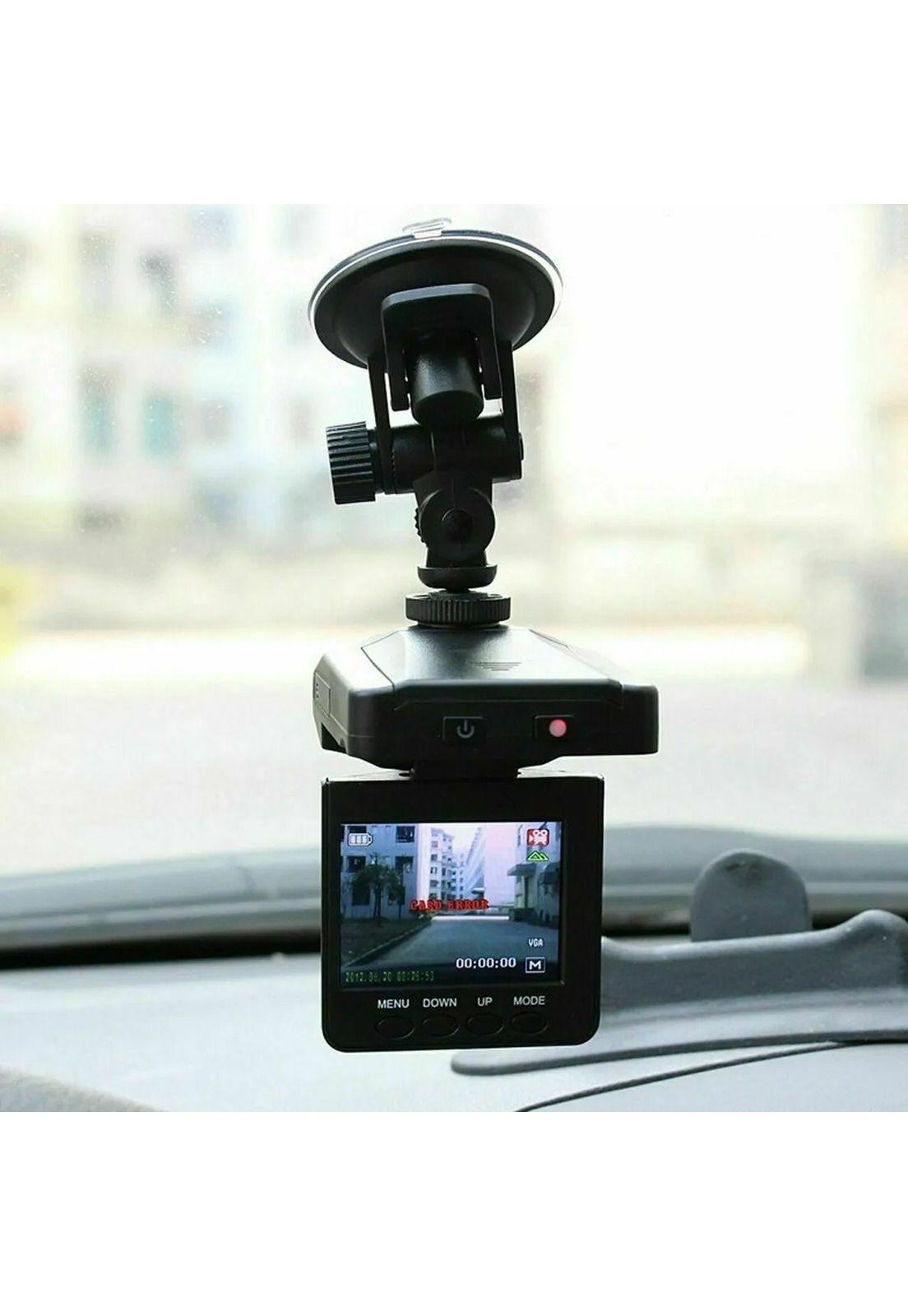 Cámara Seguridad Automóvil DVR Negro-5