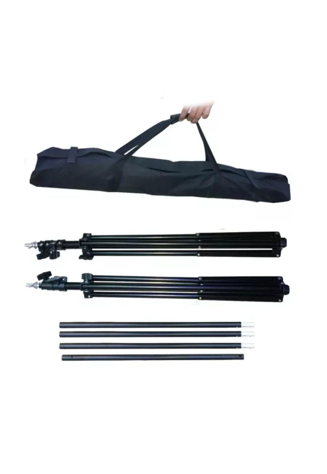 Kit Soporte Porta Telón Fotográfico Chroma Key-2