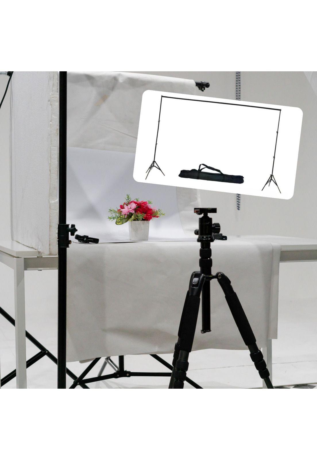Kit Soporte Porta Telón Fotográfico Chroma Key-4